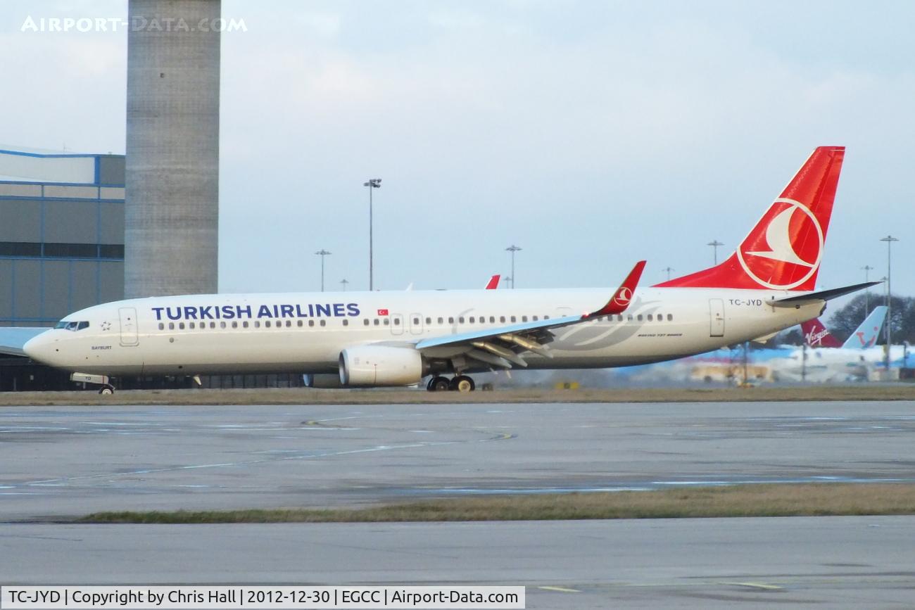 TC-JYD, 2012 Boeing 737-9F2/ER C/N 40978, Turkish Airlines