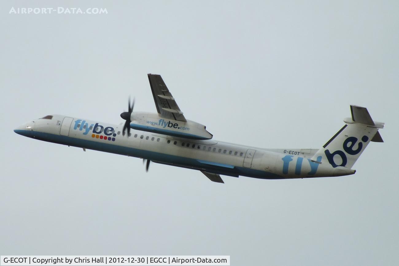G-ECOT, 2009 De Havilland Canada DHC-8-402Q Dash 8 C/N 4251, flybe