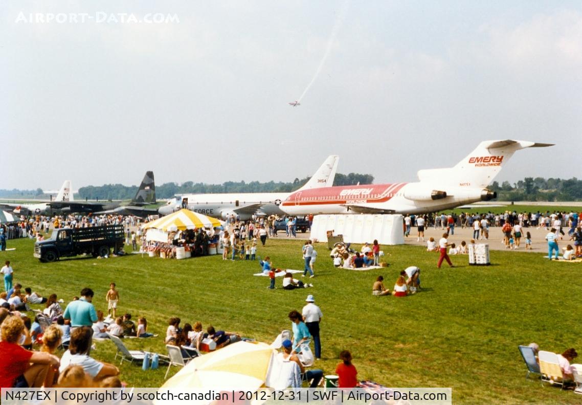 N427EX, 1966 Boeing 727-22C C/N 19090, 1966 Emery Worldwide Boeing 727-22C, N427EX, at the 1989 Stewart International Airport Air Show, Newburgh, NY