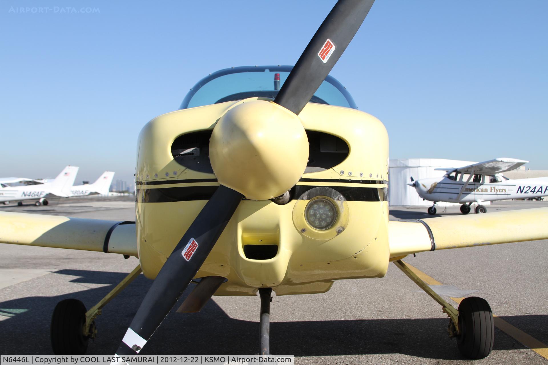 N6446L, 1972 American Aviation AA-1A Trainer C/N AA1A-0446, 46L at SMO