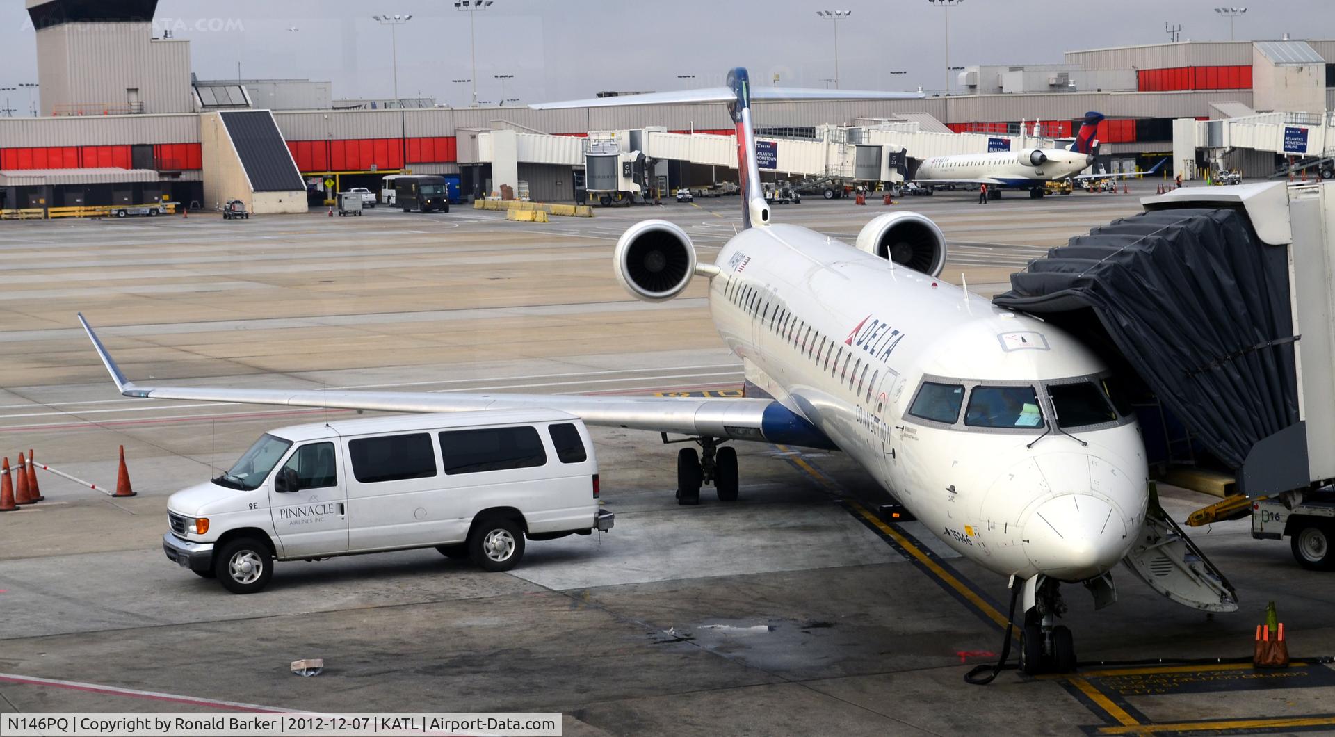 N146PQ, 2007 Bombardier CRJ-900ER (CL-600-2D24) C/N 15146, Atlanta