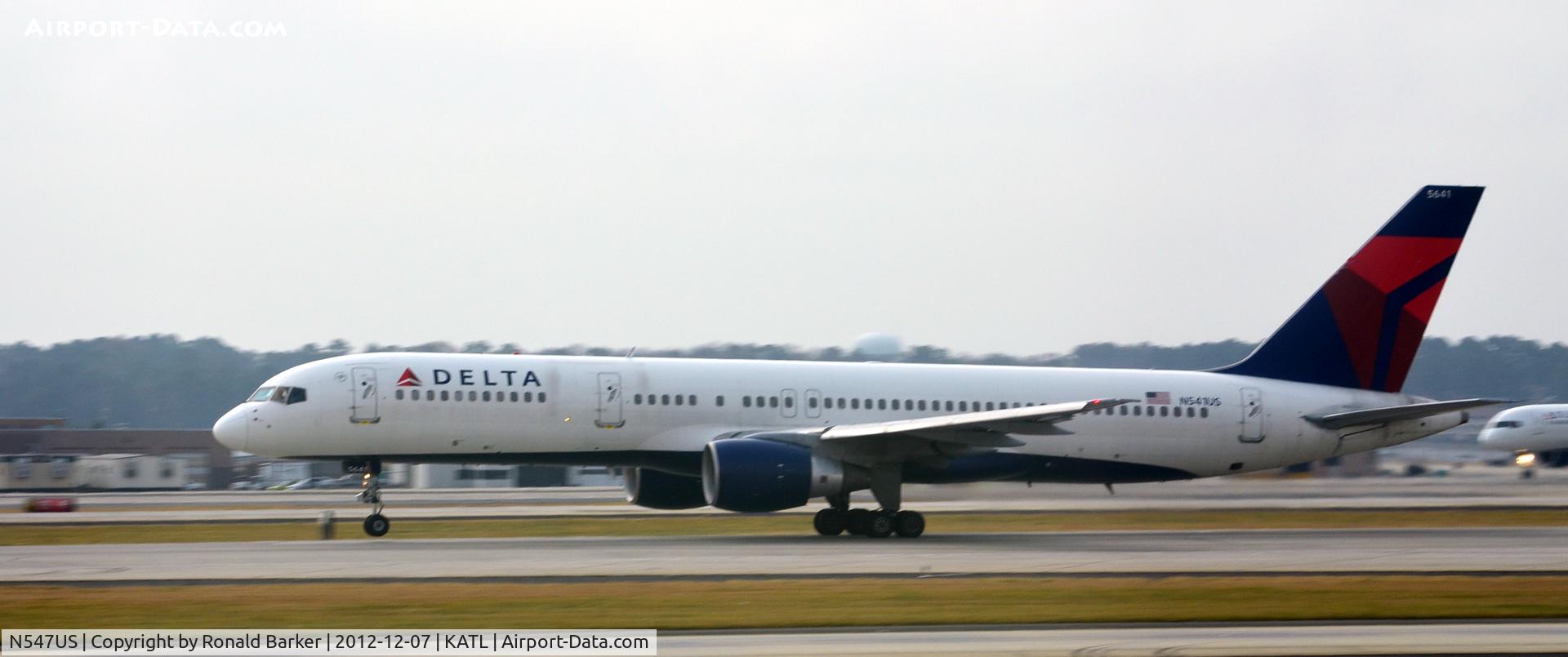 N547US, 1996 Boeing 757-251 C/N 26494, Takeoff Atlanta