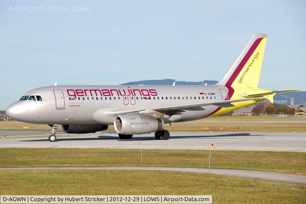 D-AGWN, 2009 Airbus A319-132 C/N 3841, LOWS
