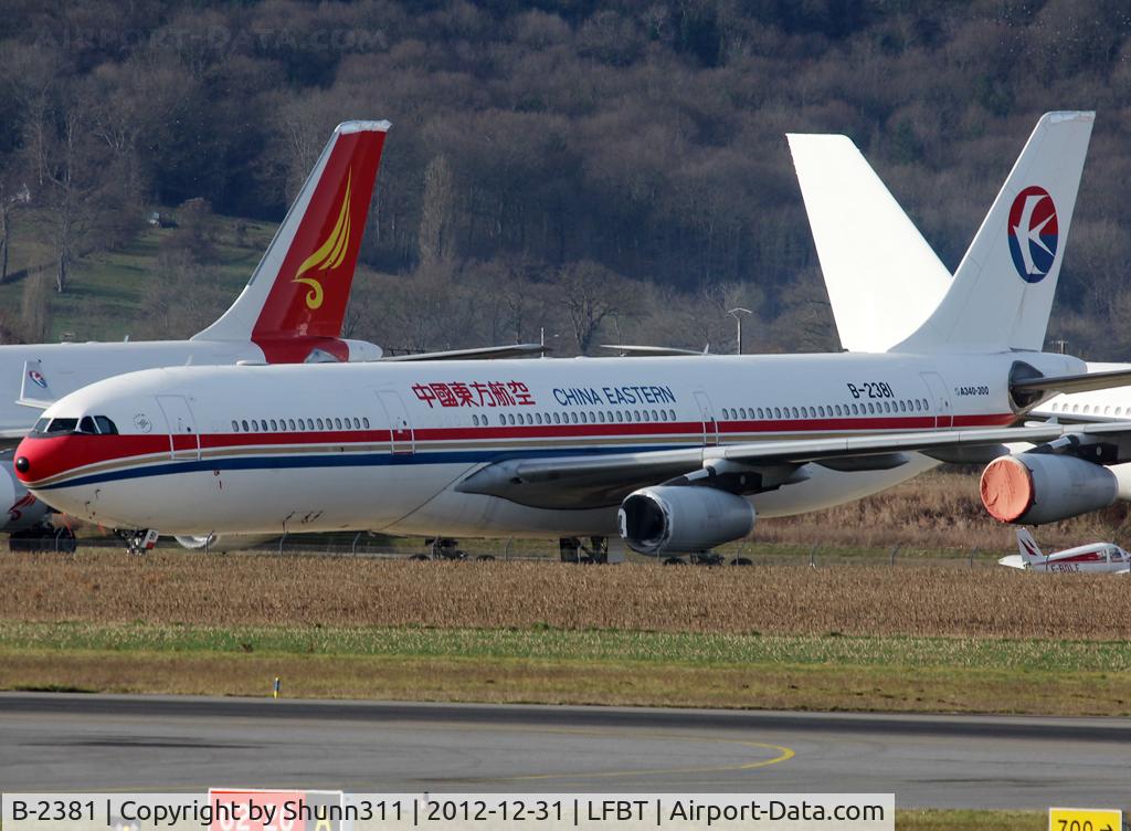 B-2381, 1996 Airbus A340-313X C/N 131, Stored and waiting scrapping process