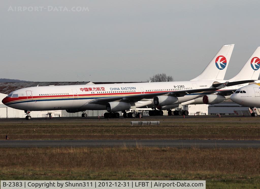 B-2383, 1997 Airbus A340-313 C/N 161, Stored and waiting scrapping process...