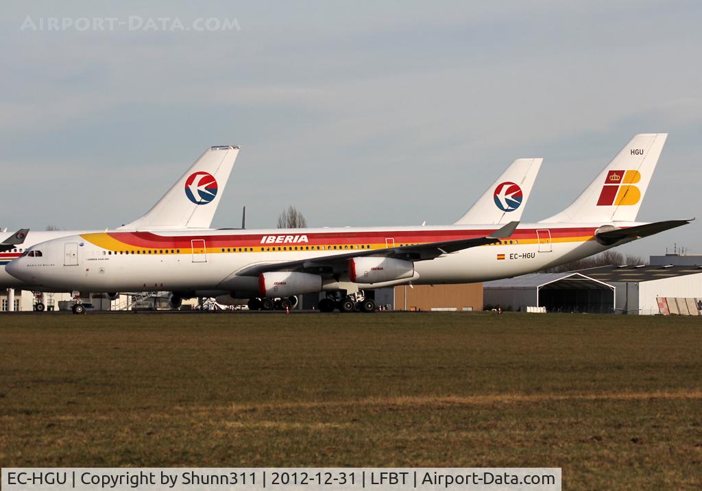 EC-HGU, 2000 Airbus A340-313X C/N 318, Stored...