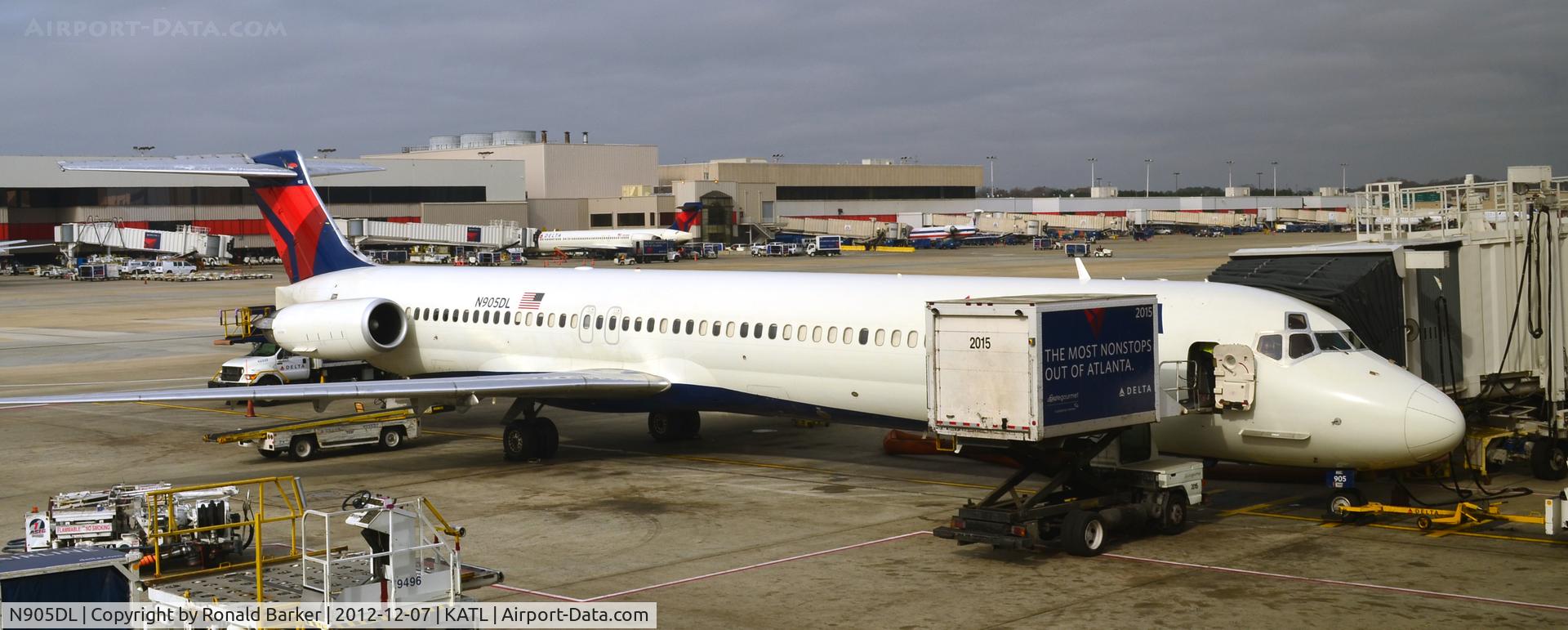 N905DL, 1987 McDonnell Douglas MD-88 C/N 49536, Atlanta