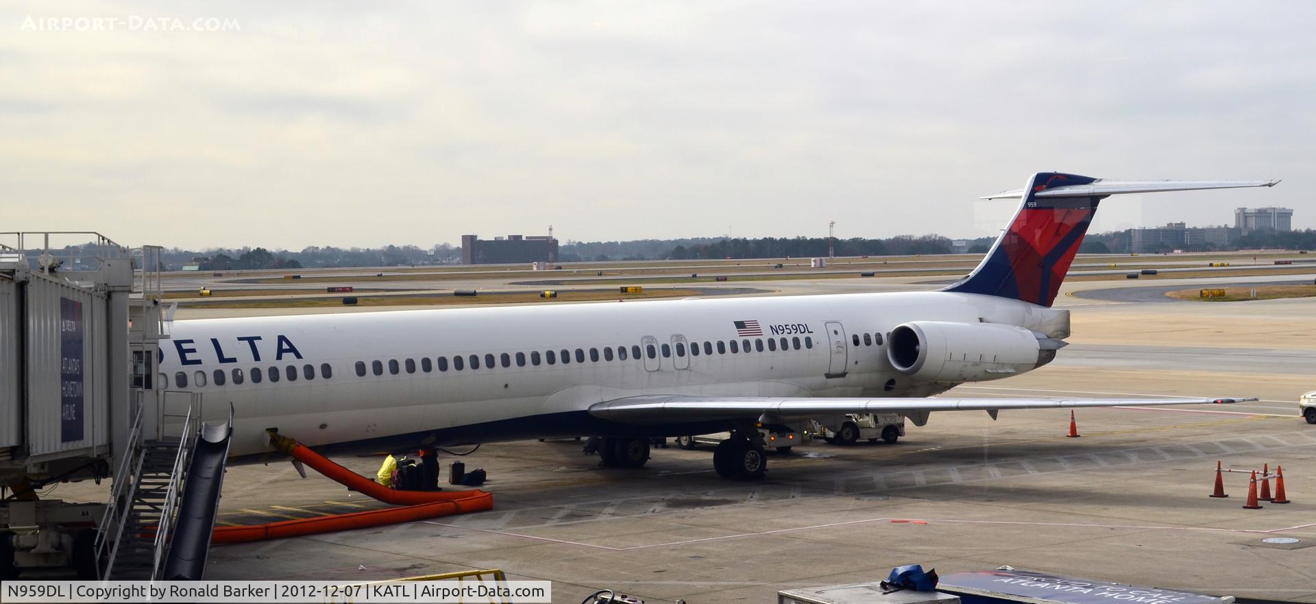 N959DL, 1990 McDonnell Douglas MD-88 C/N 49978, Atlanta