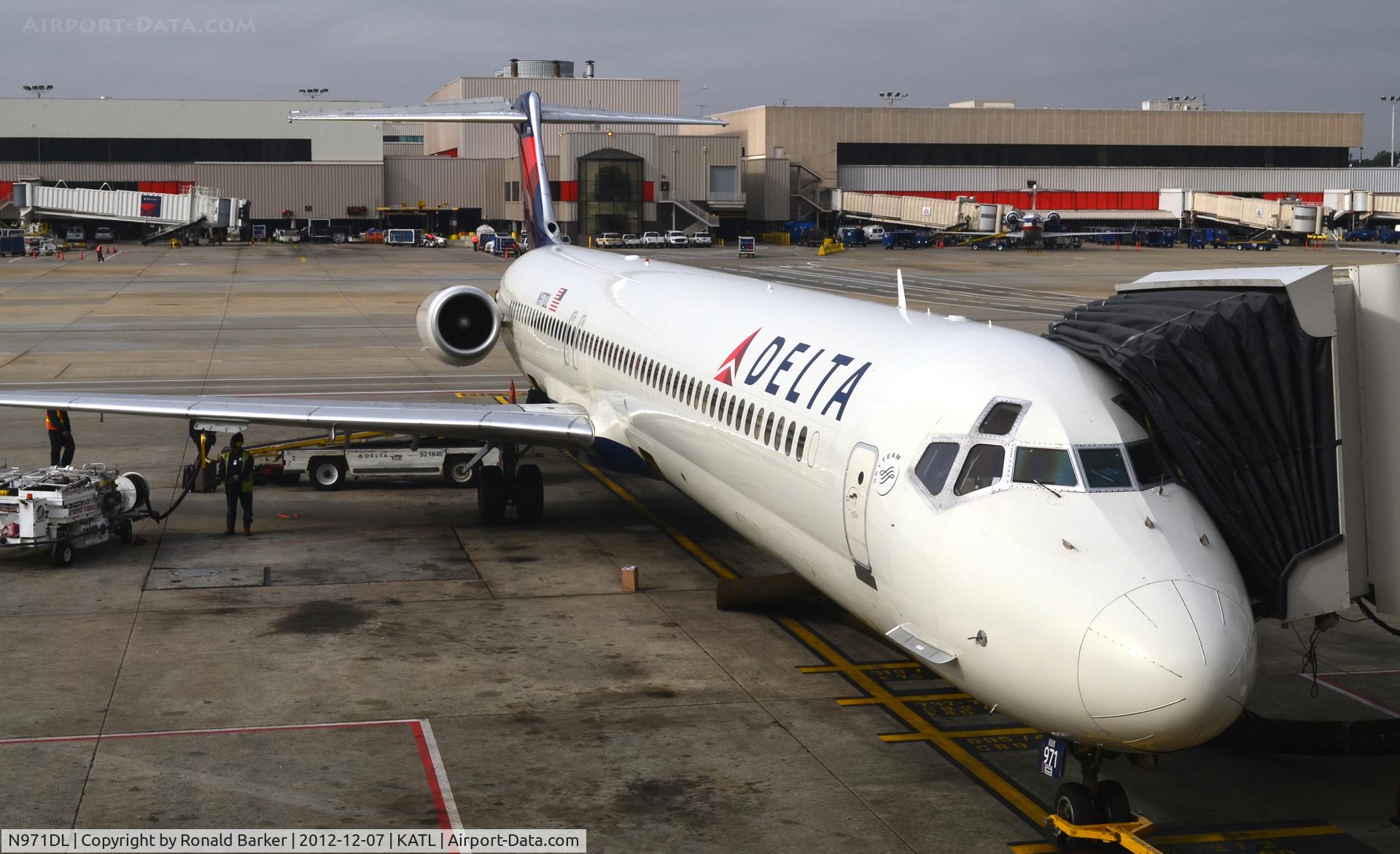 N971DL, 1991 McDonnell Douglas MD-88 C/N 53214, Atlanta