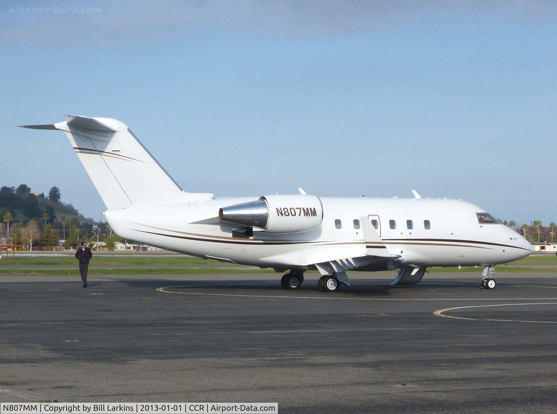 N807MM, 1983 Canadair Challenger 601 (CL-600-2A12) C/N 3014, Resident