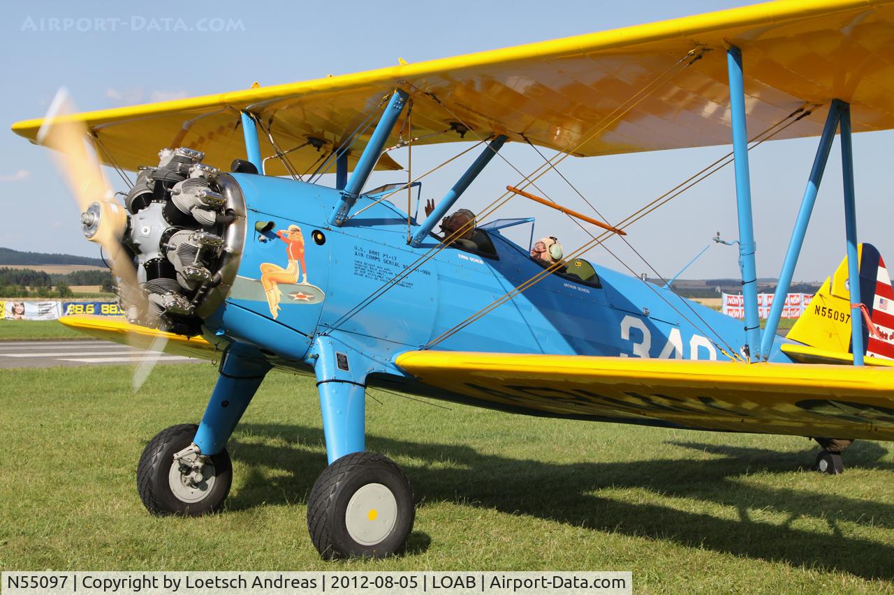 N55097, 1941 Boeing A75N1(PT17) C/N 75-710, Stearman