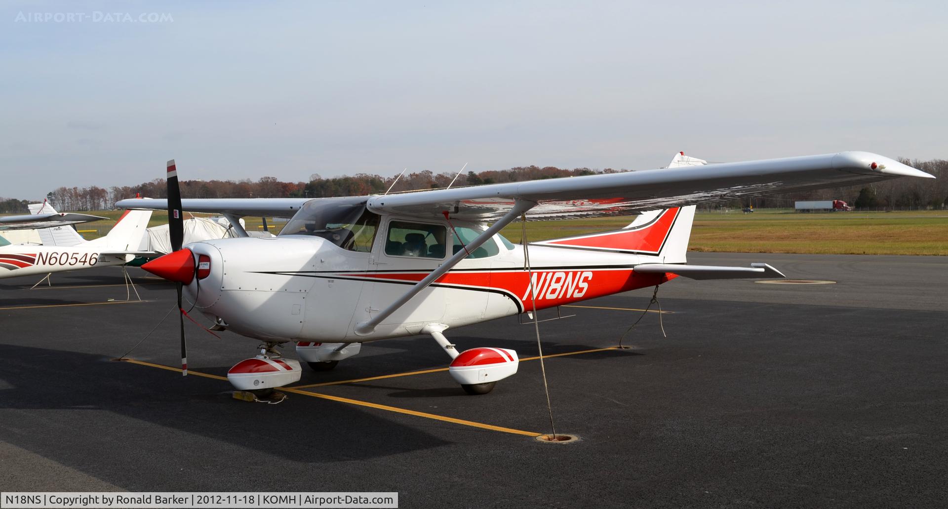 N18NS, 1978 Cessna R172K Hawk XP C/N R1723066, Orange