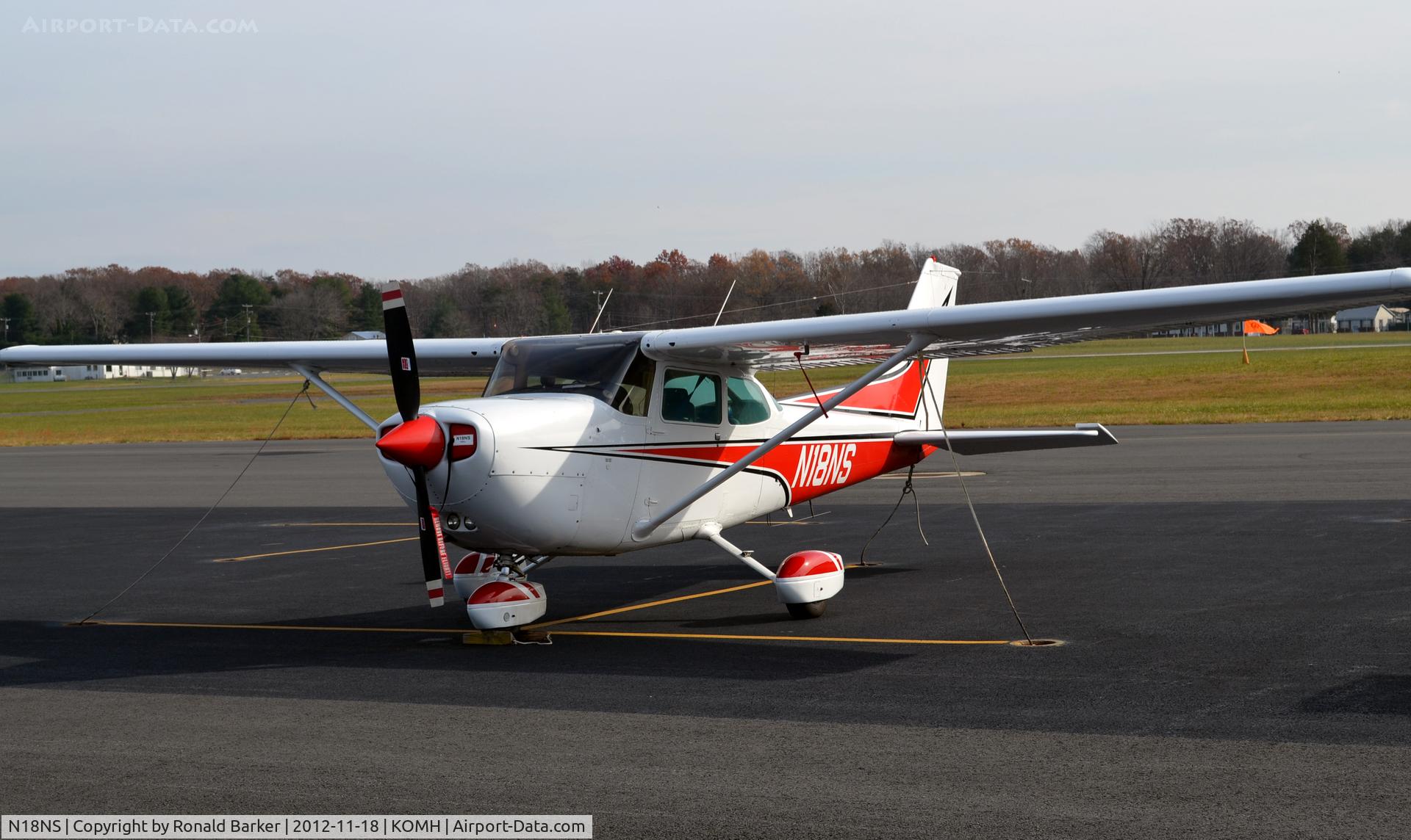 N18NS, 1978 Cessna R172K Hawk XP C/N R1723066, Orange