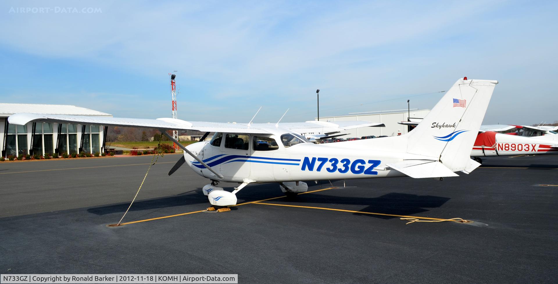 N733GZ, 1976 Cessna 172N C/N 17268296, Orange