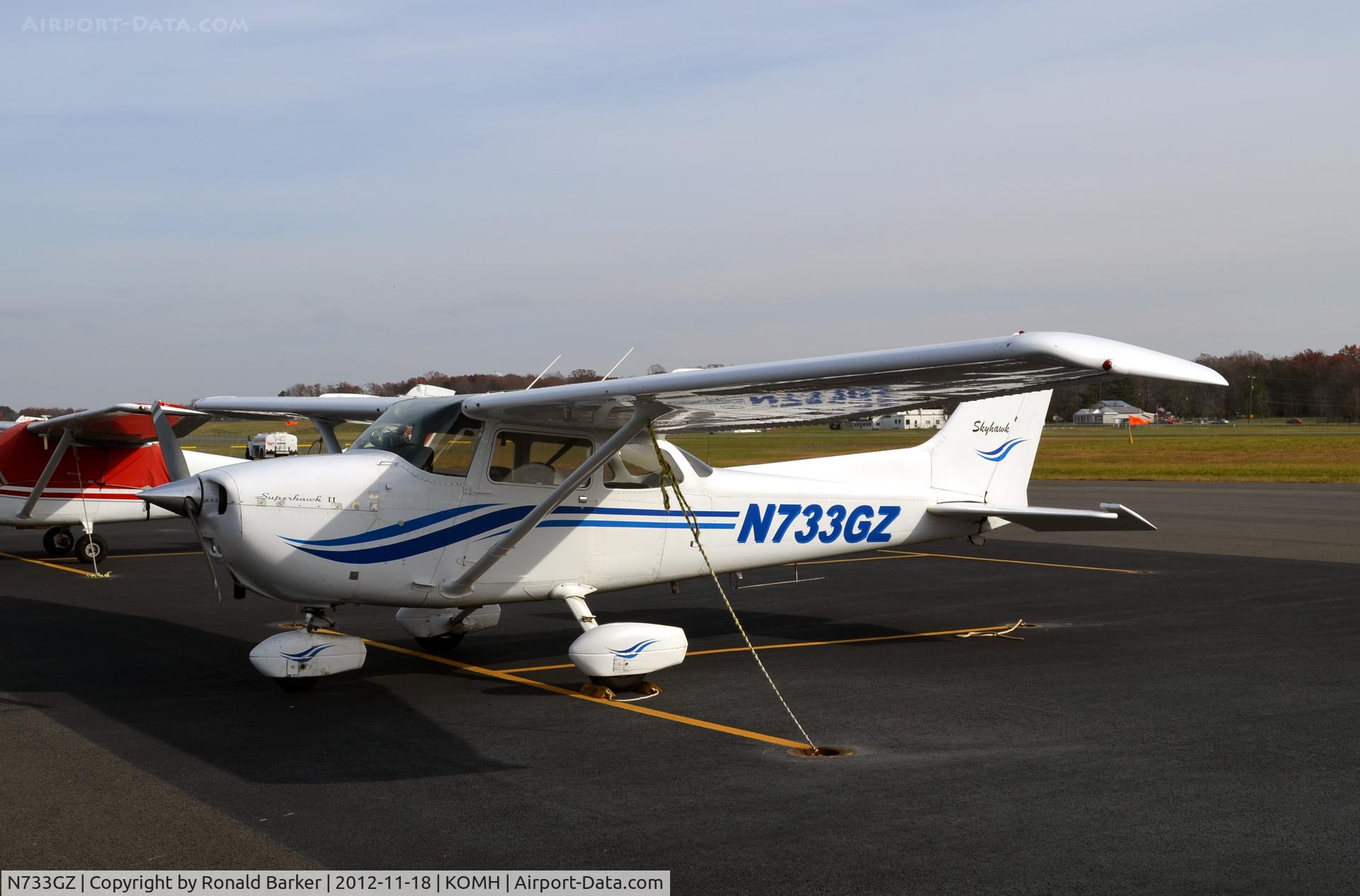 N733GZ, 1976 Cessna 172N C/N 17268296, Orange