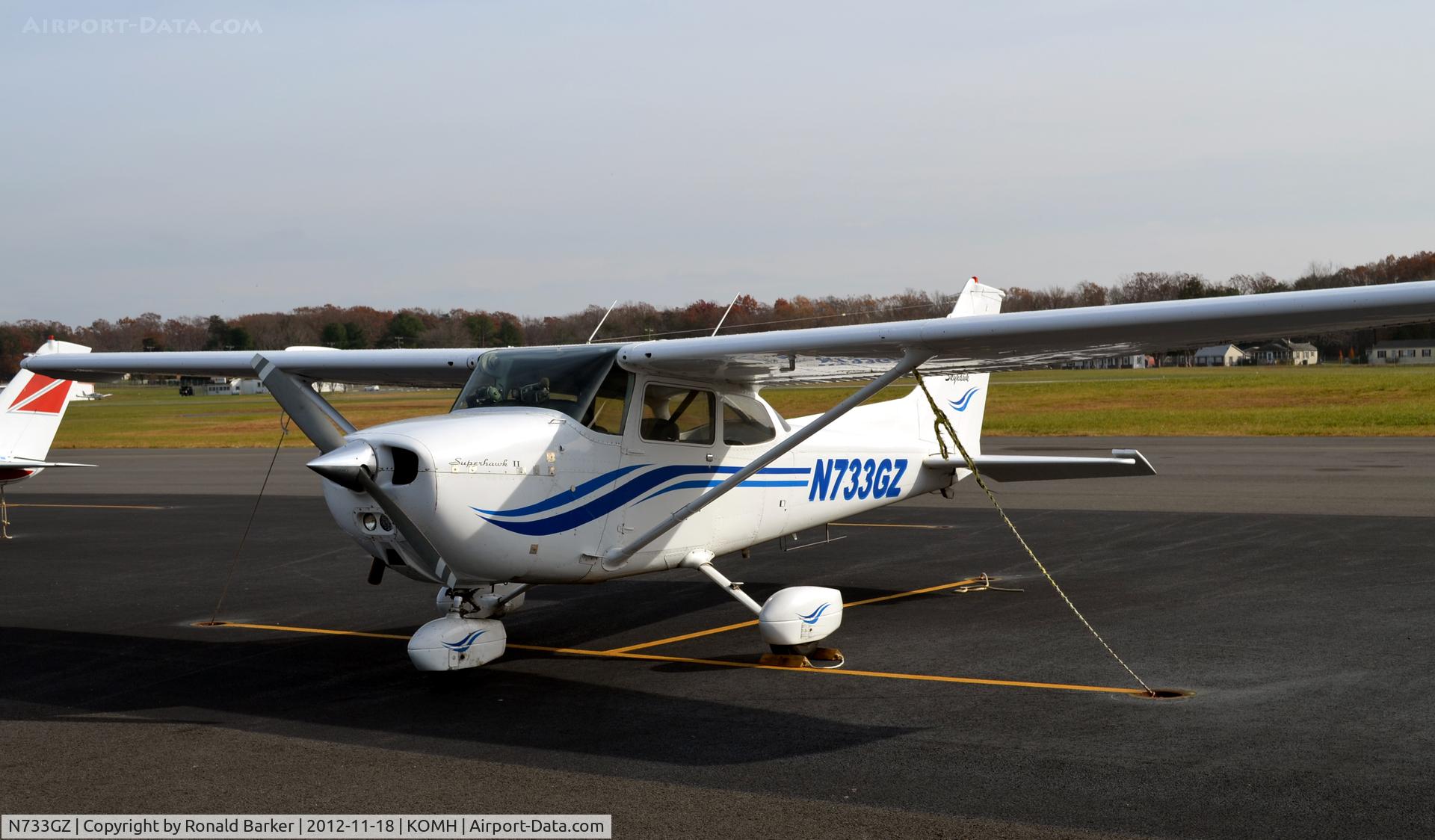N733GZ, 1976 Cessna 172N C/N 17268296, Orange