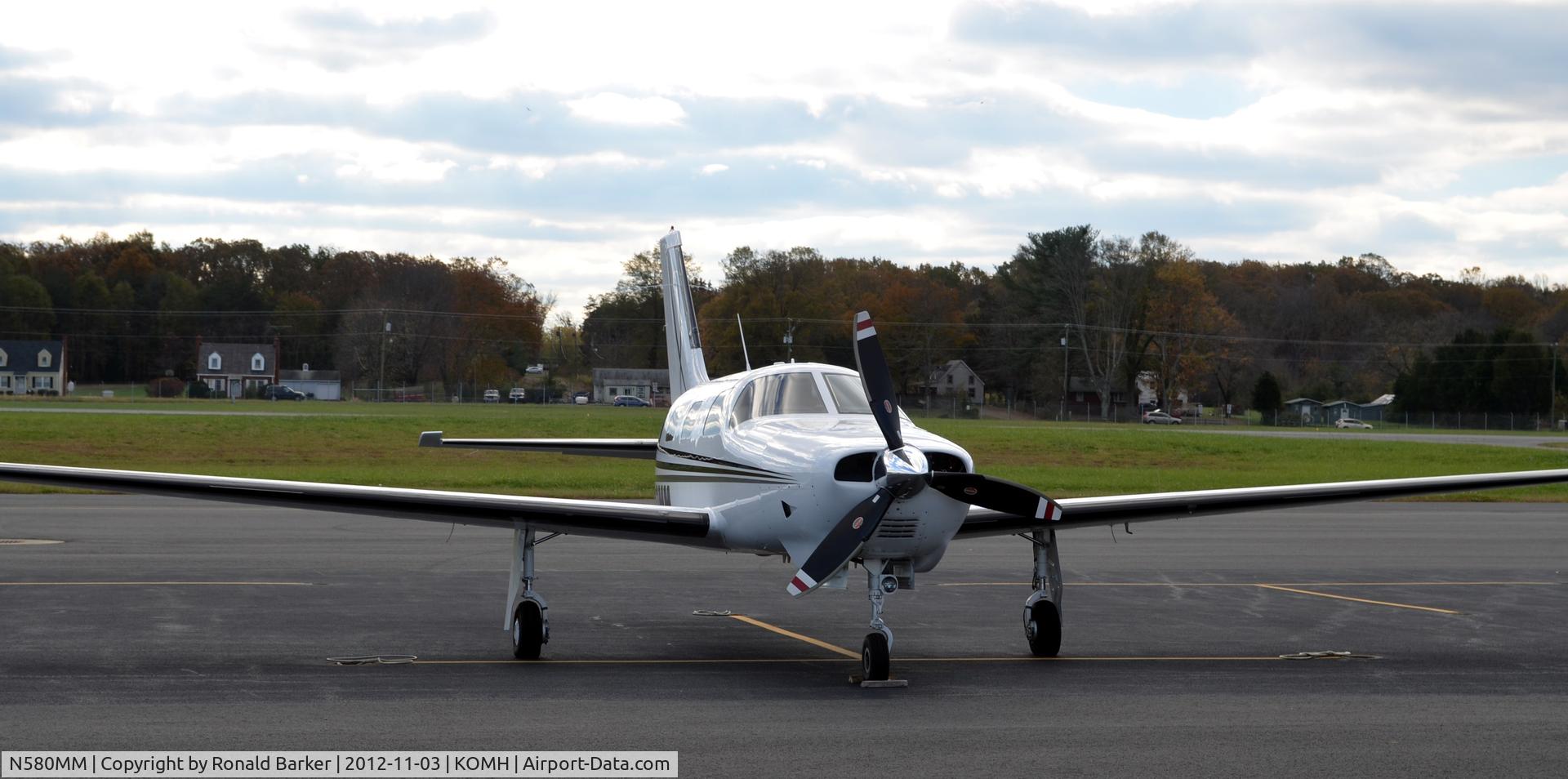 N580MM, 2008 Piper PA-46R-350T Malibu Matrix C/N 4692080, Orange
