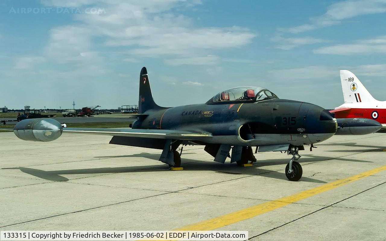 133315, Canadair CT-133A Silver Star C/N T33-315, static display