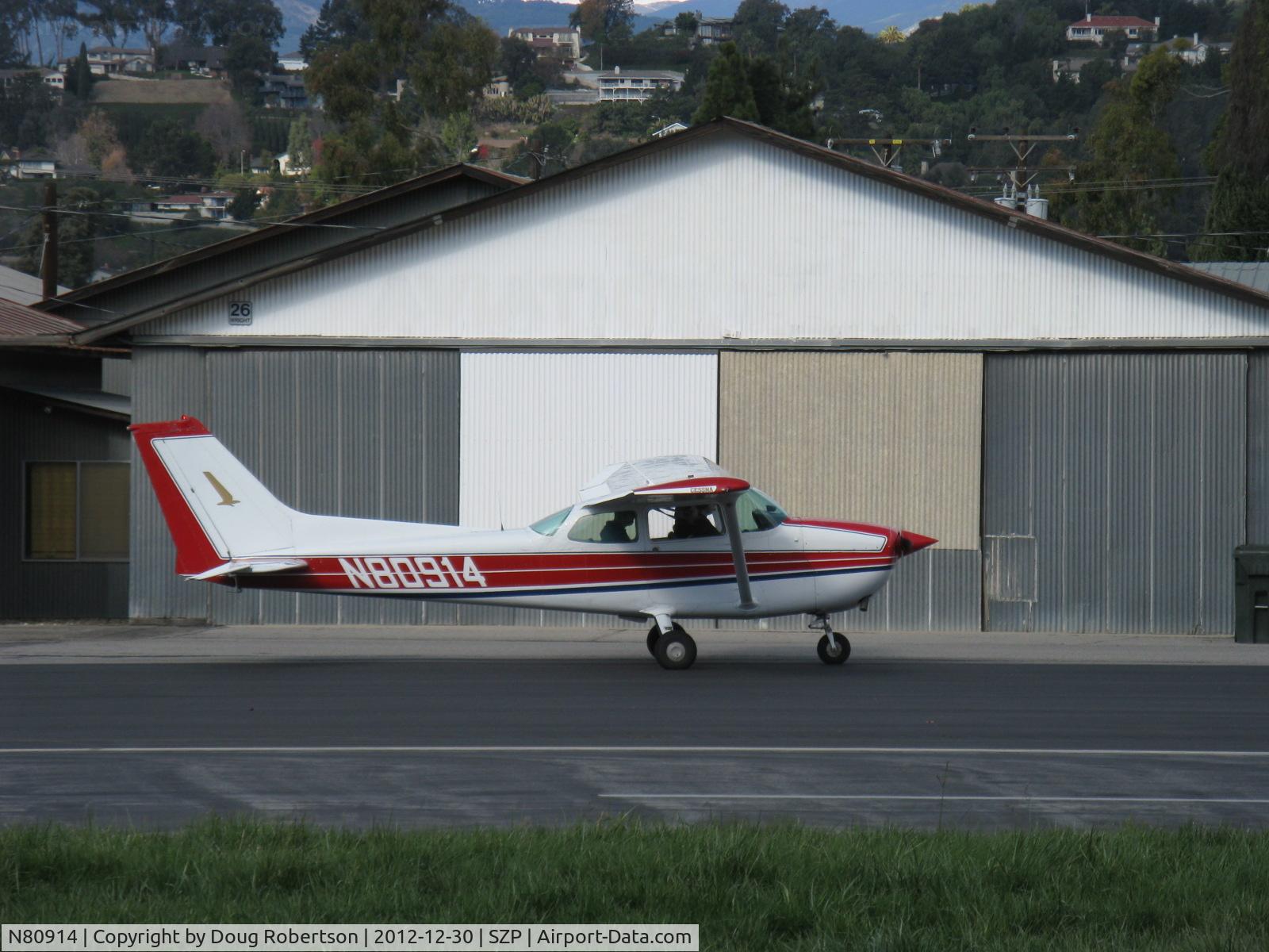 N80914, 1976 Cessna 172M C/N 17266799, 1976 Cessna 172M SKYHAWK, Lycoming O-320-E2D 150 Hp, taxi back