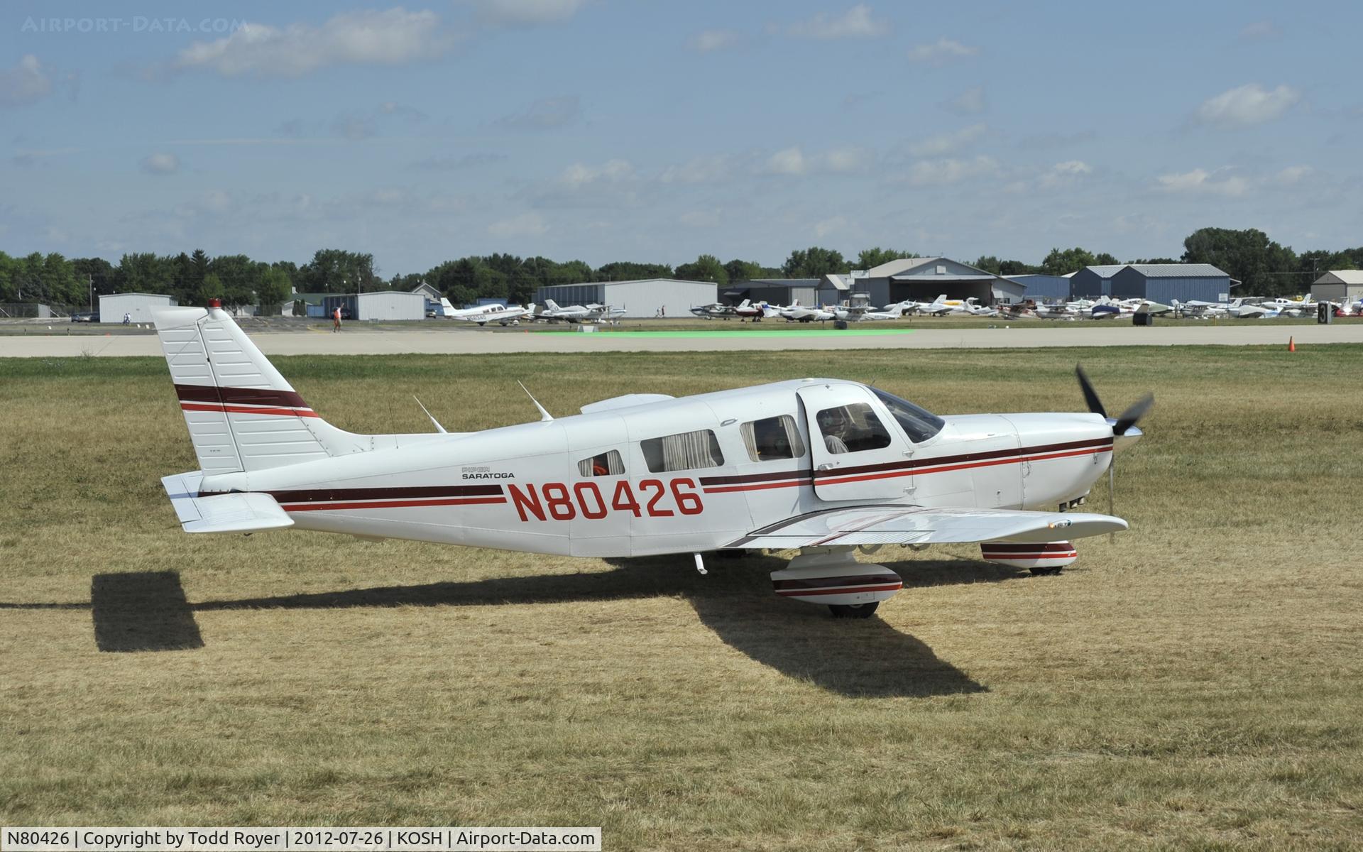 N80426, 1983 Piper PA-32-301 Saratoga C/N 32-8306028, Airventure 2012
