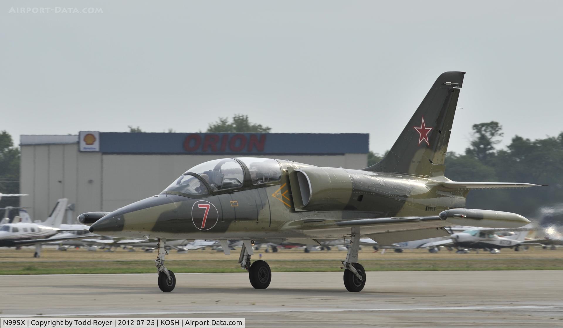N995X, 1983 Aero L-39C Albatros C/N 332507, Airventure 2012