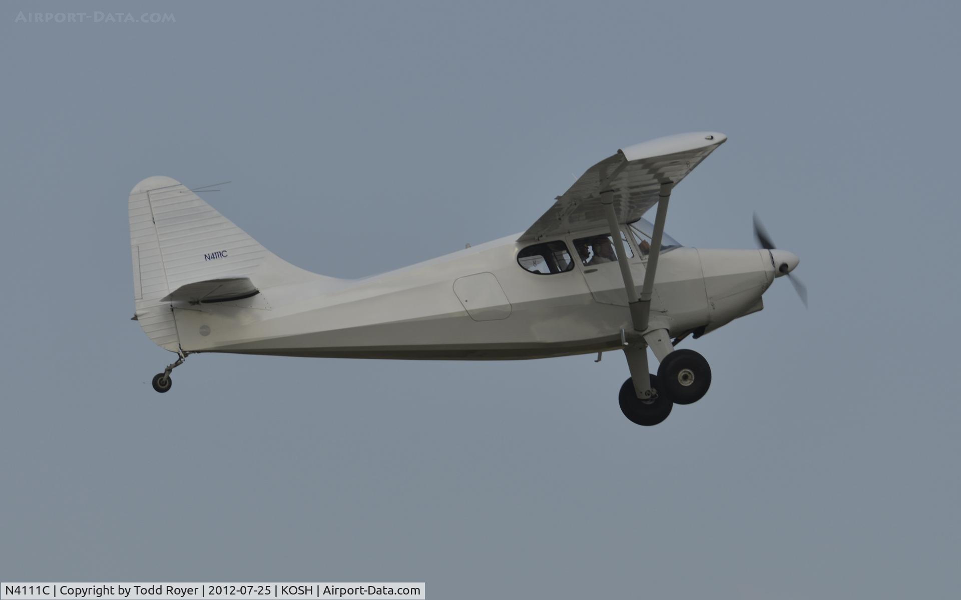 N4111C, 1948 Stinson 108-3 Voyager C/N 108-5111, Airventure 2012