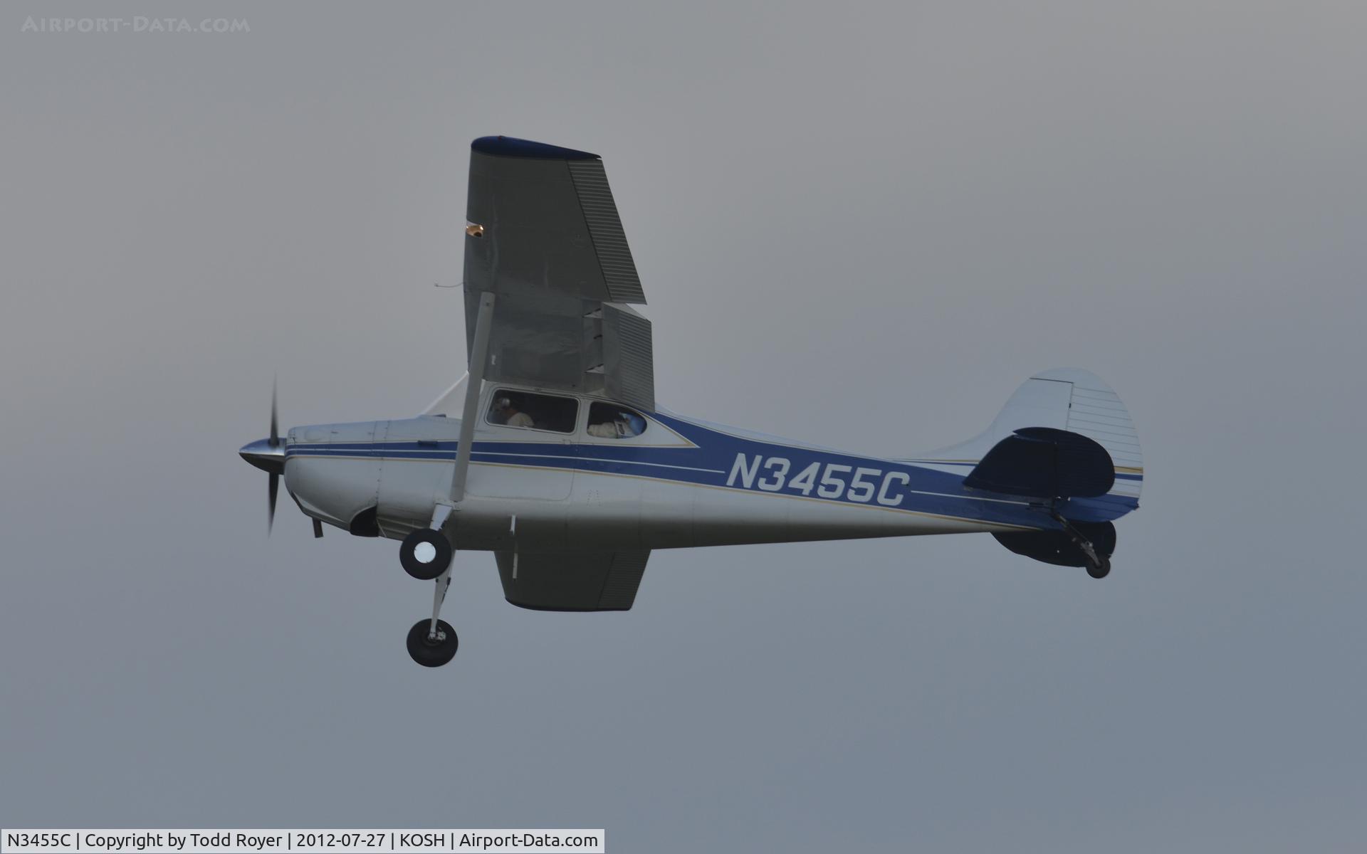 N3455C, 1954 Cessna 170B C/N 26498, Airventure 2012