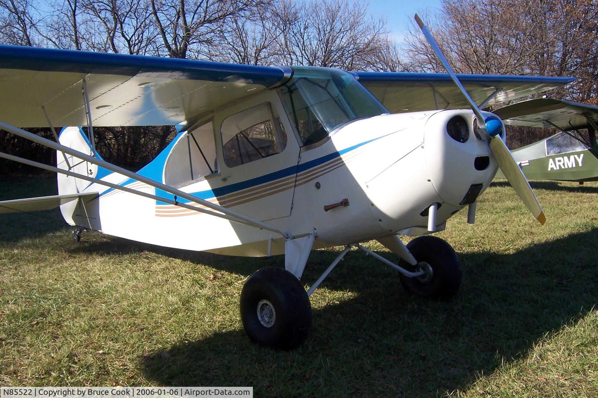N85522, 1946 Aeronca 7BCM C/N 7AC-4262, Cook Field  Circleville, Ohio  12/15/2012