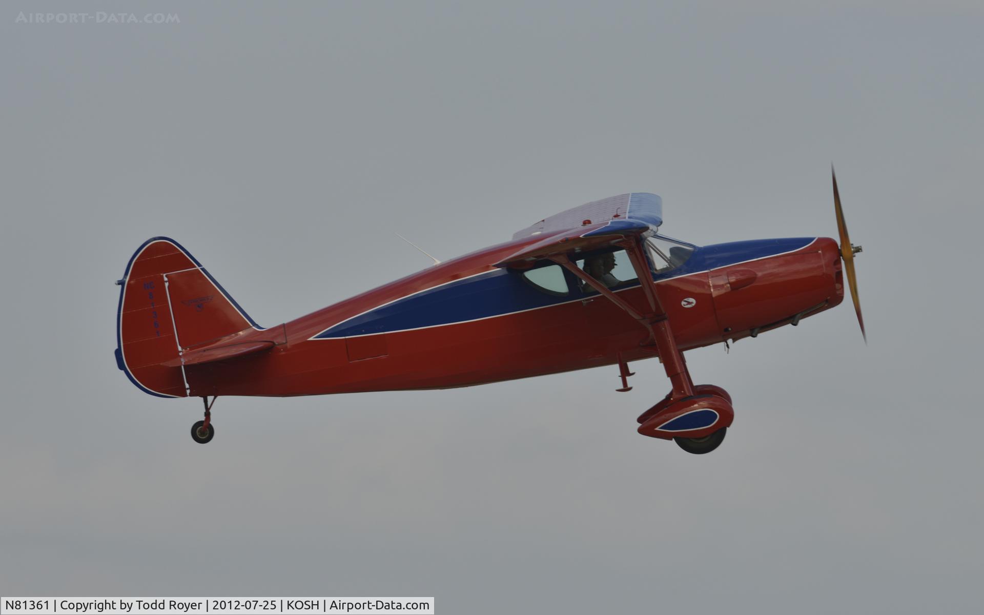 N81361, 1946 Fairchild 24R-46 C/N R46261, Airventure 2012