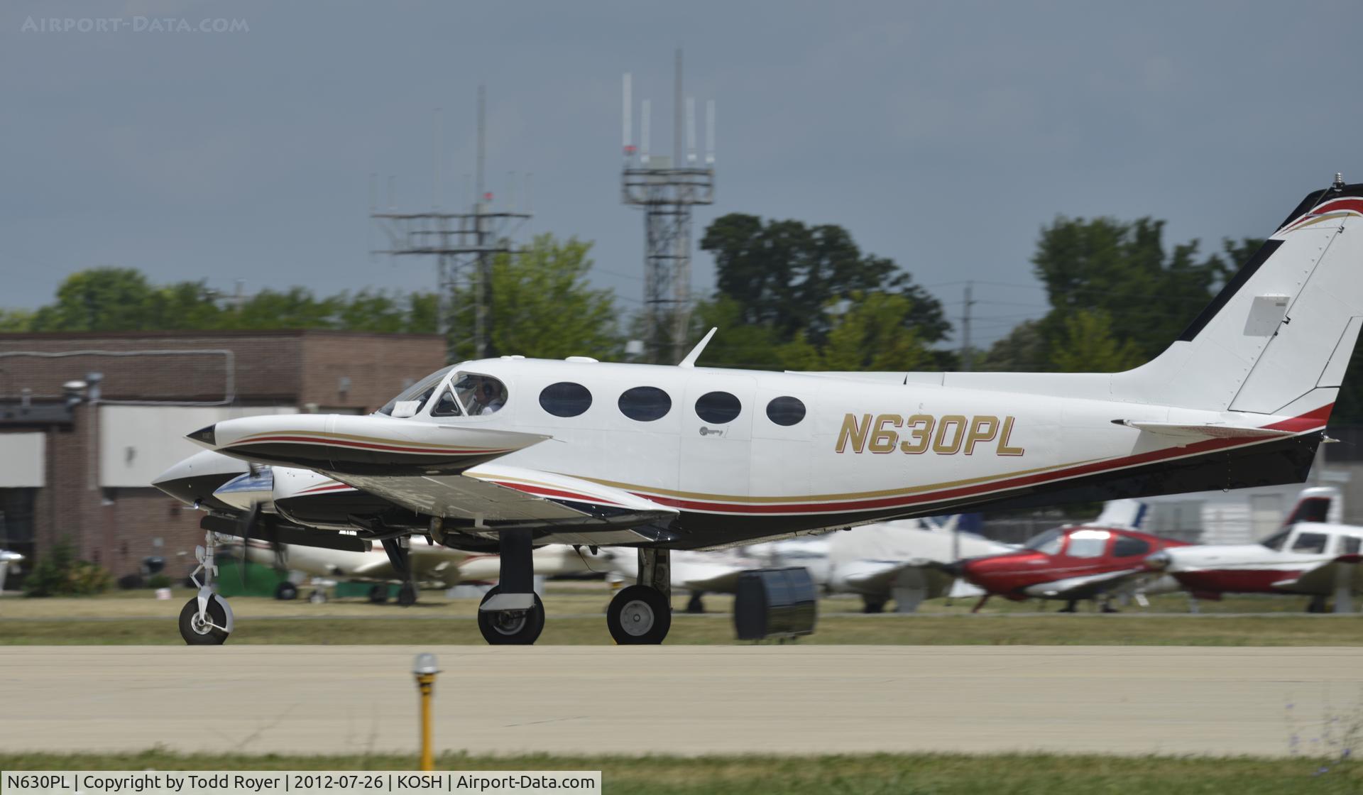 N630PL, 1981 Cessna 340A C/N 340A1224, Airventure 2012