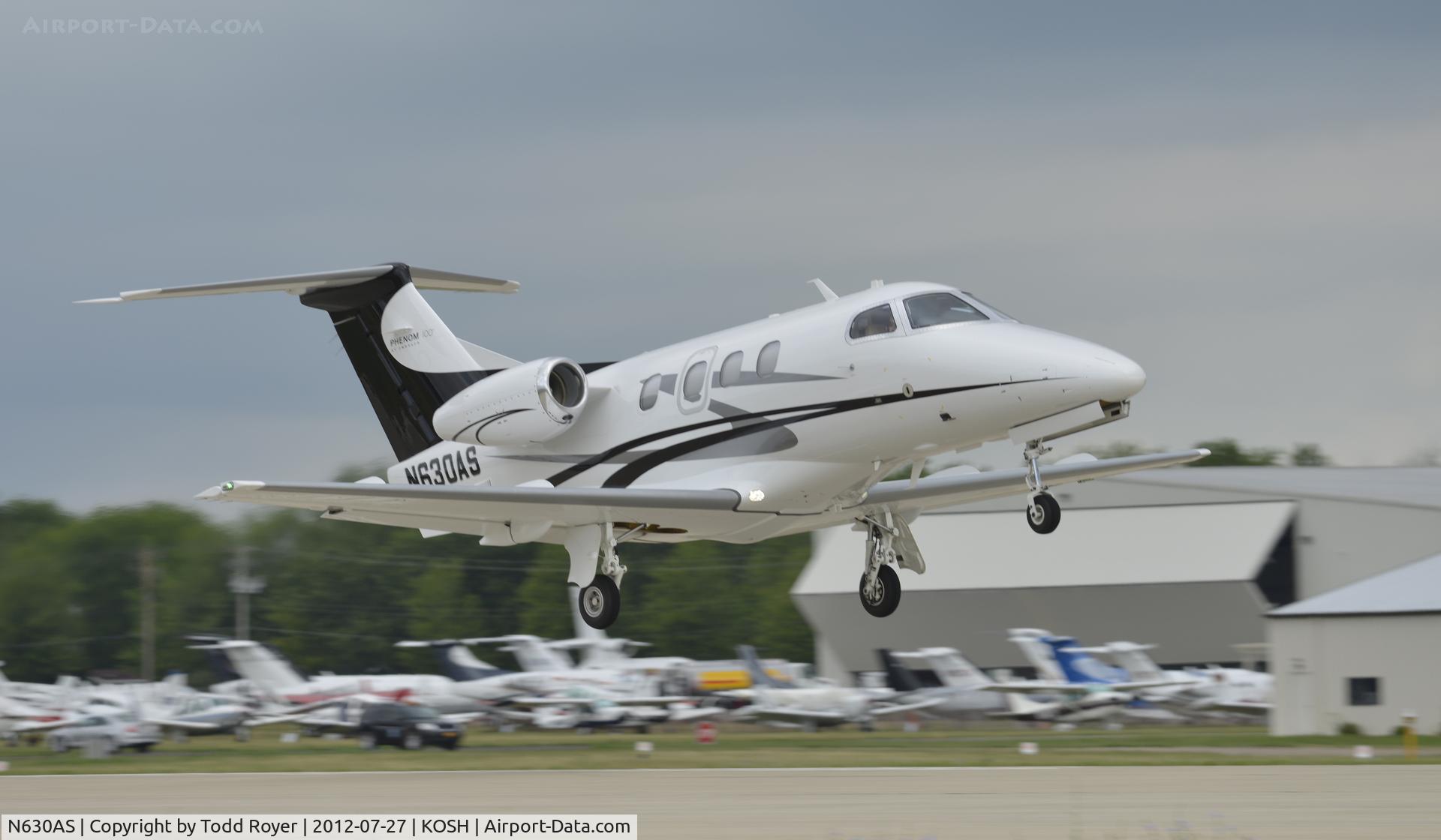 N630AS, 2011 Embraer EMB-500 Phenom 100 C/N 50000228, Airventure 2012