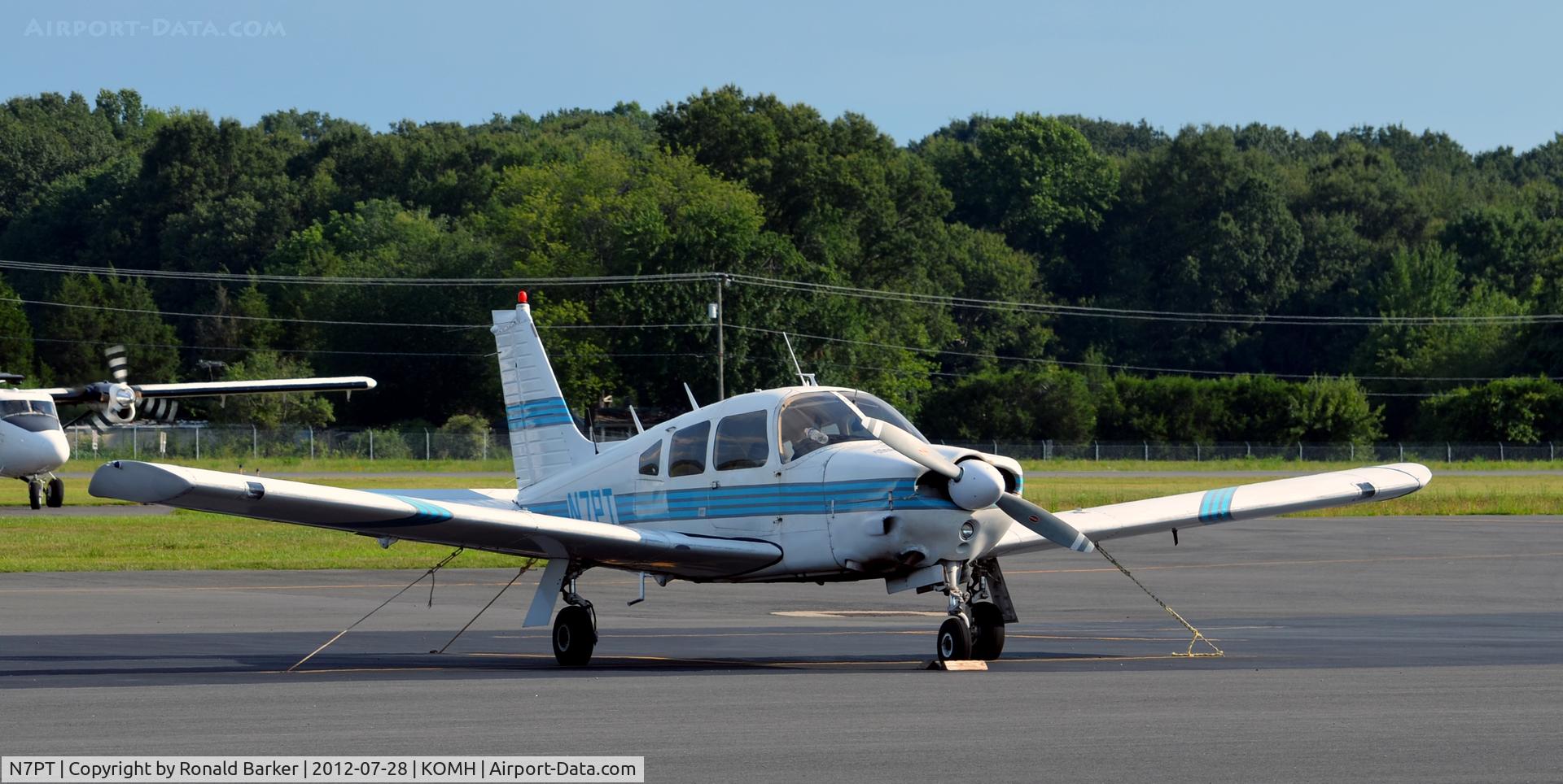 N7PT, 1975 Piper PA-28R-200 C/N 28R-7535310, Orange