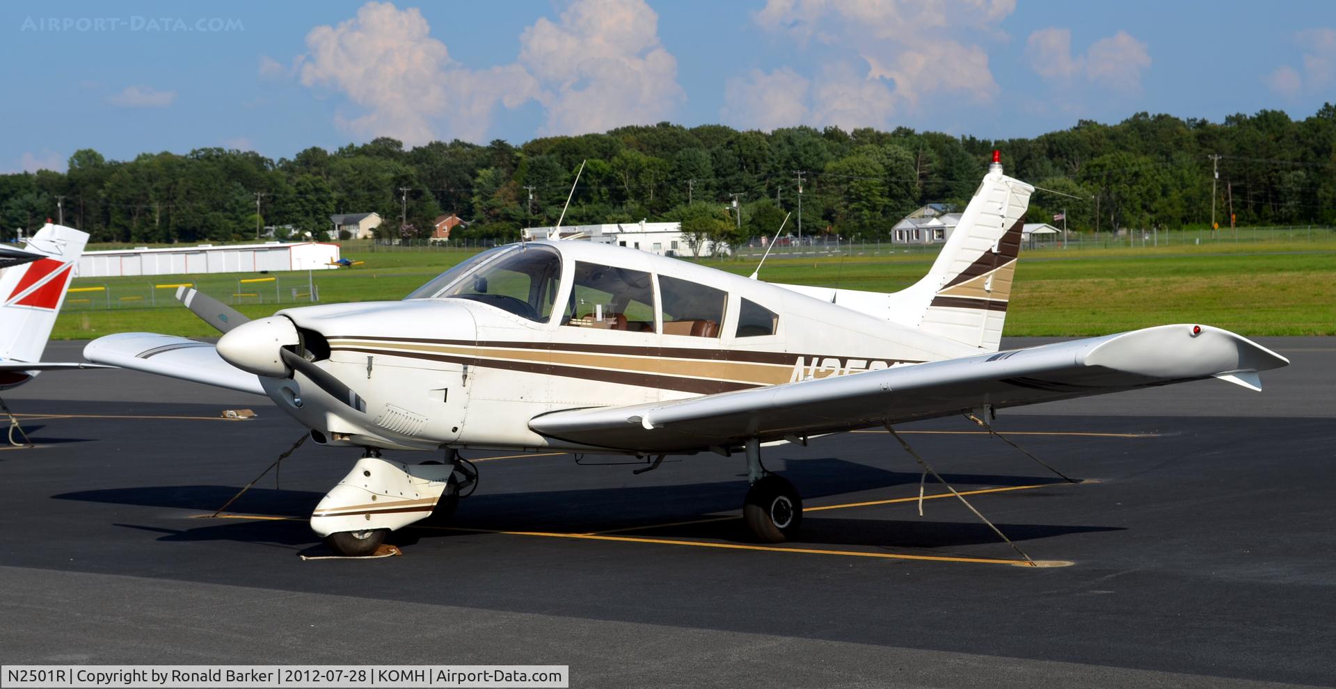 N2501R, 1969 Piper PA-28-180 C/N 28-5637, Orange