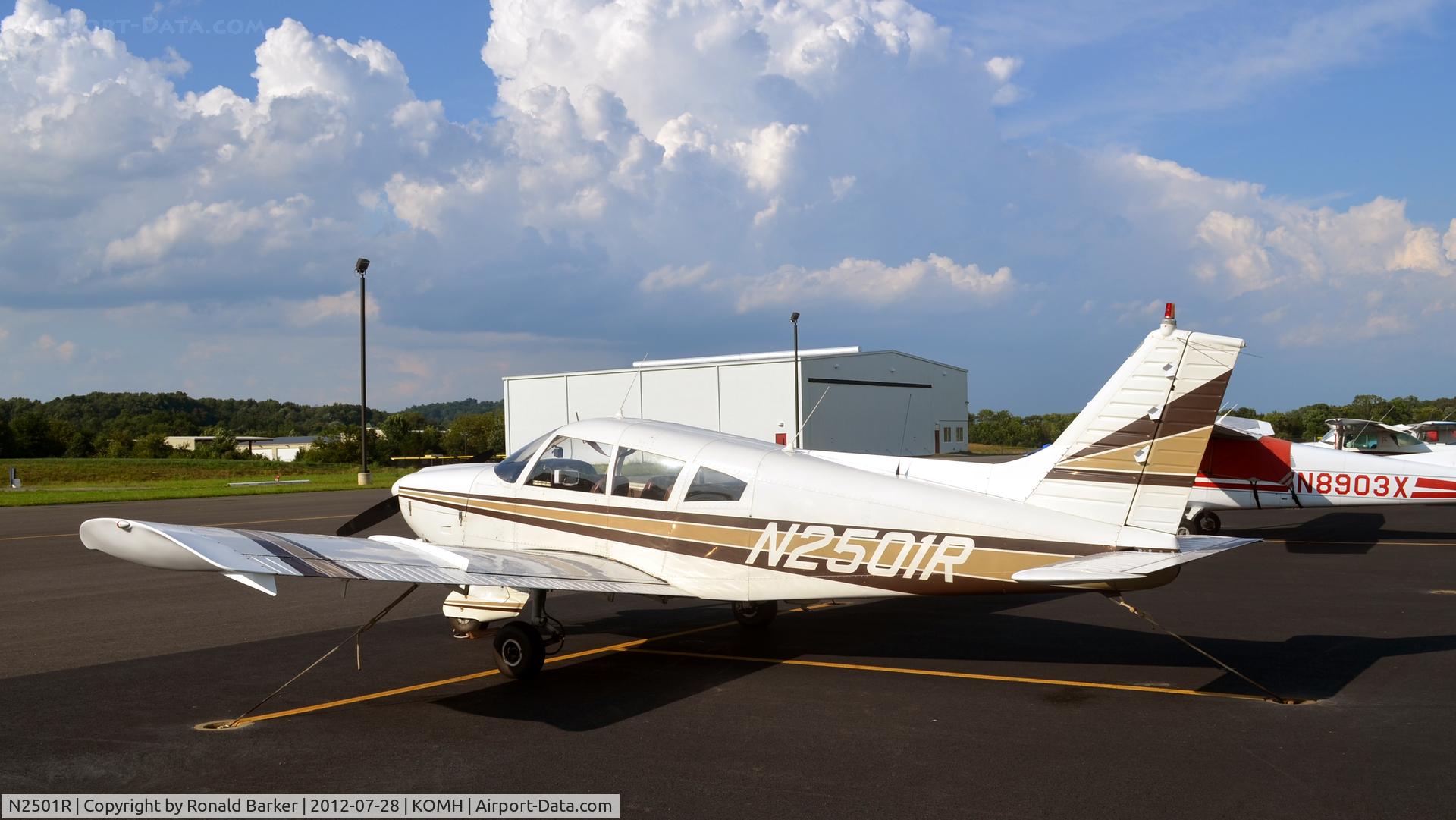 N2501R, 1969 Piper PA-28-180 C/N 28-5637, Orange