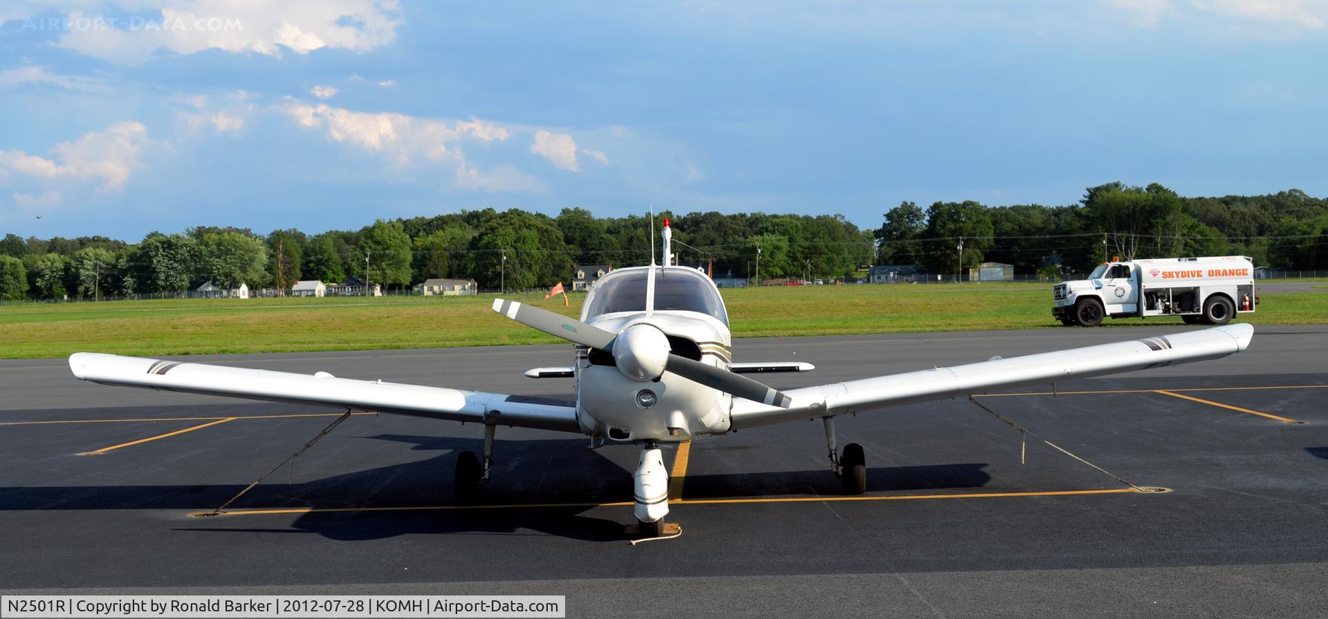 N2501R, 1969 Piper PA-28-180 C/N 28-5637, Orange