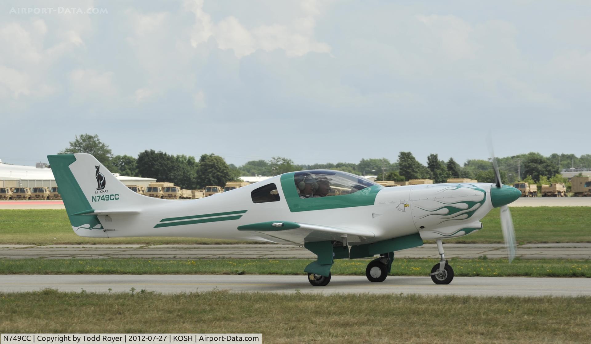 N749CC, 1991 Lancair 320 C/N 575-320-322FB, Airventure 2012