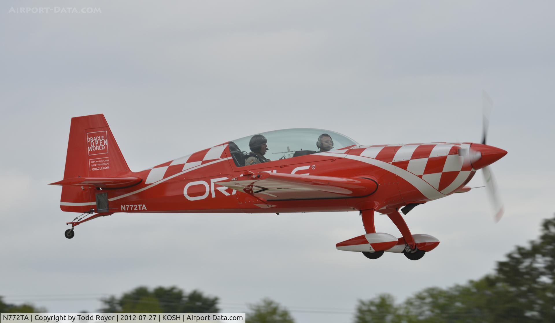 N772TA, 2007 Extra EA-300/L C/N 1260, Airventure 2012