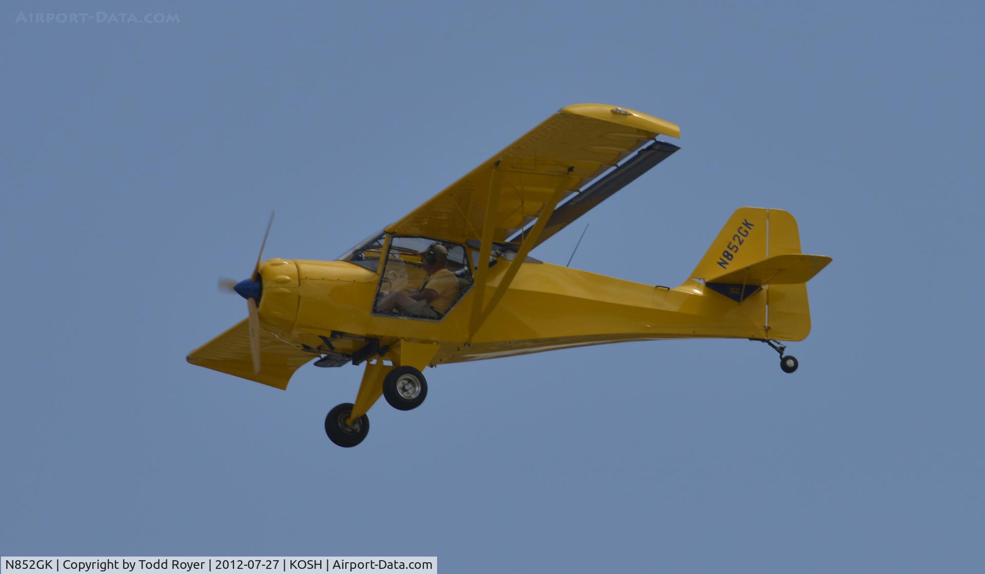 N852GK, Denney KITFOX C/N 1185, Airventure 2012