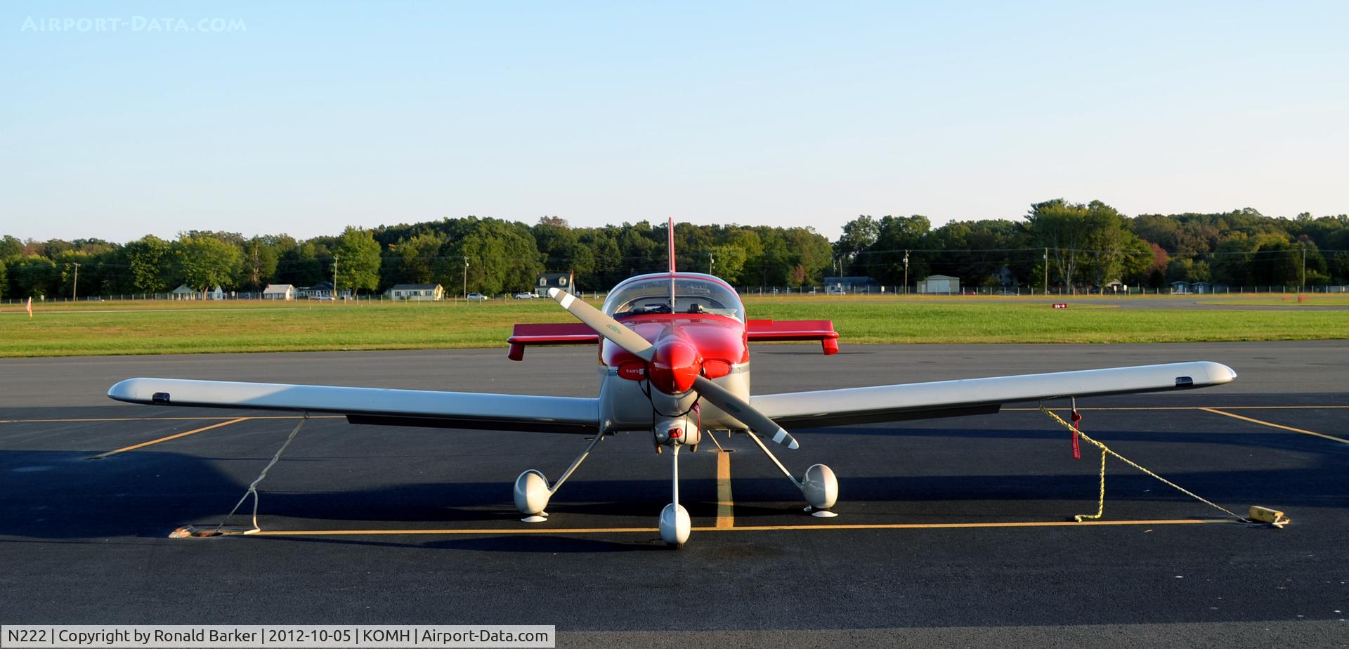 N222, 2008 Van's RV-9A C/N 90988, Orange