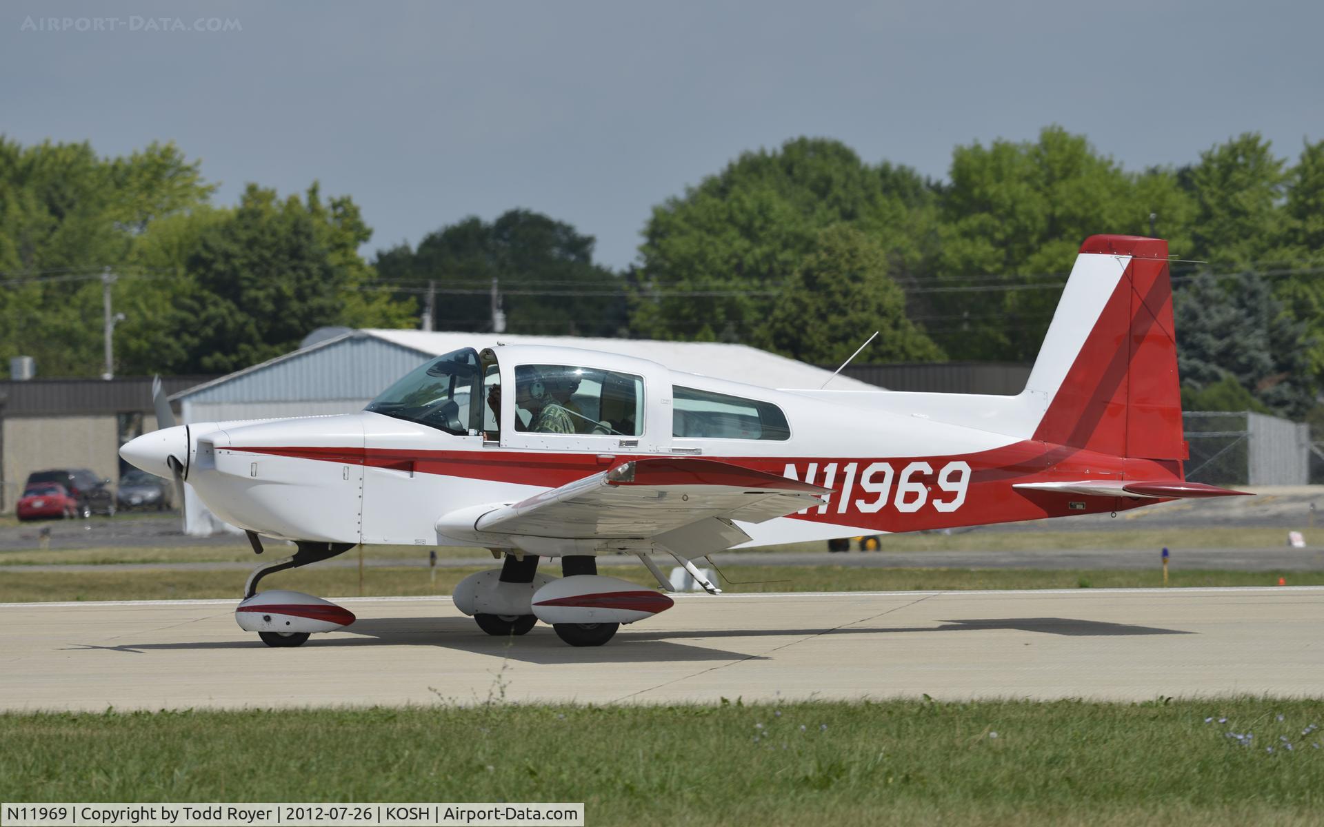 N11969, American General AG-5B Tiger C/N 10126, Airventure 2012