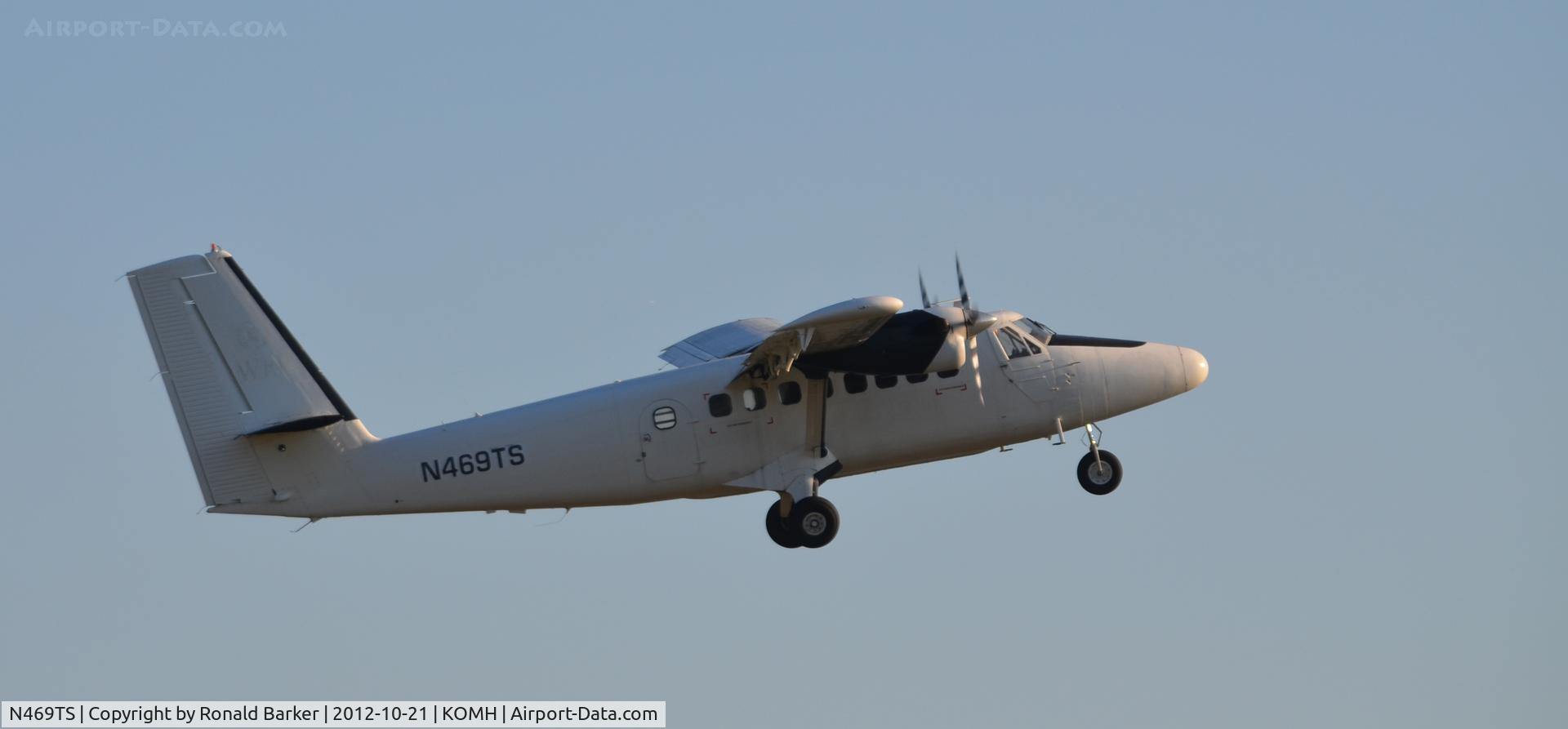 N469TS, 1968 De Havilland Canada DHC-6-200 Twin Otter C/N 149, Takeoff Orange