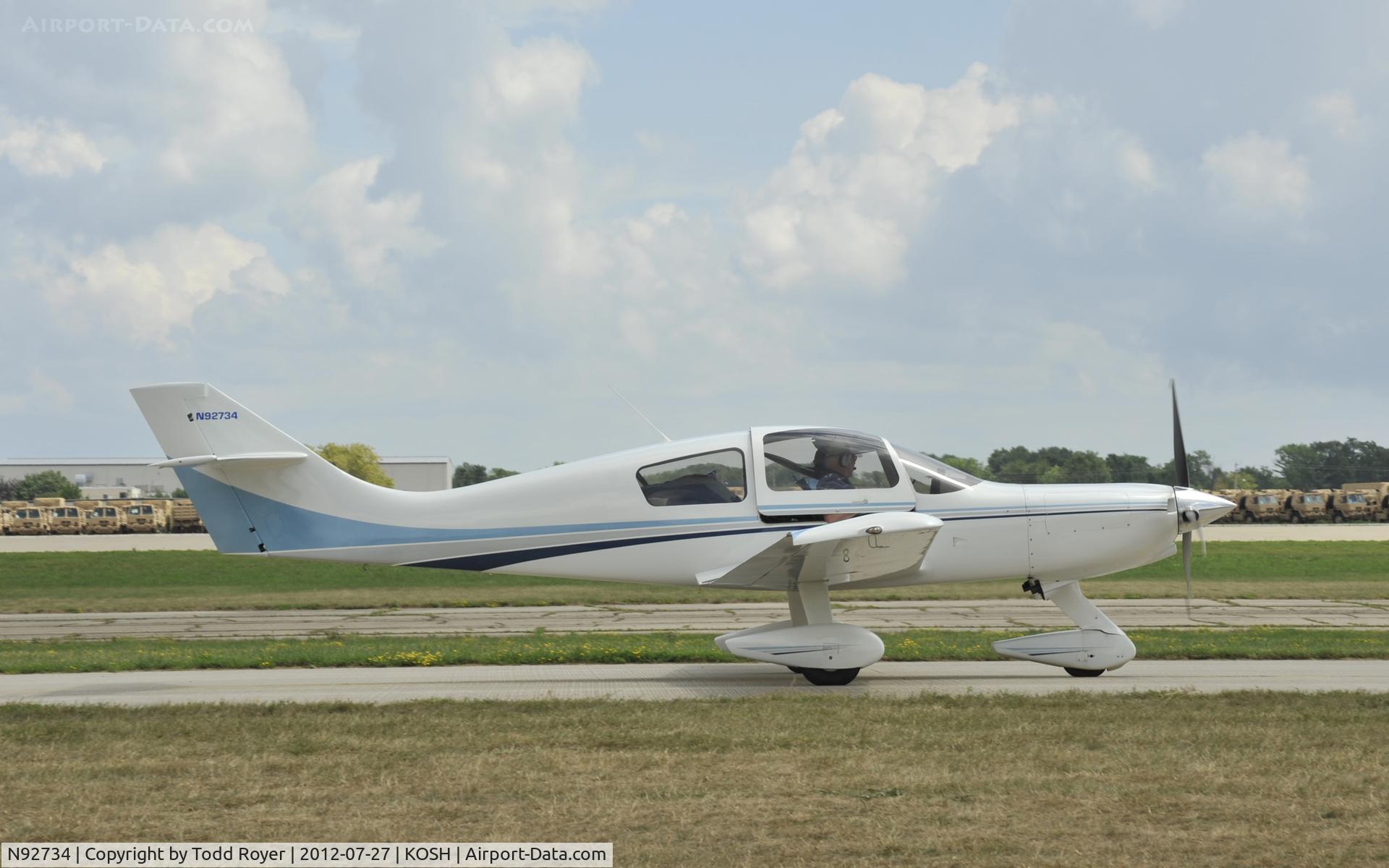 N92734, 1996 Wheeler Express C/N 166, Airventure 2012
