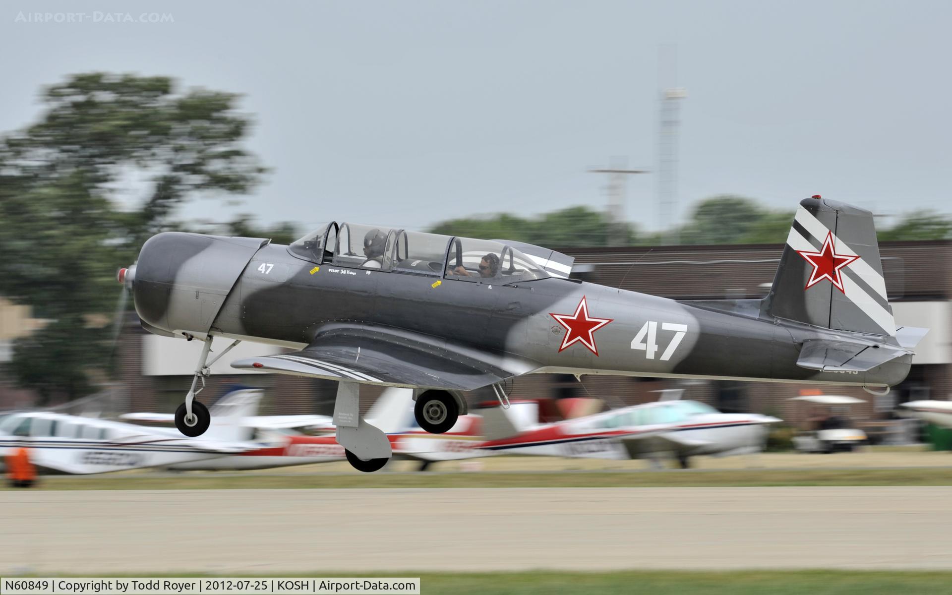 N60849, Nanchang CJ-6 C/N 3051213, Airventure 2012