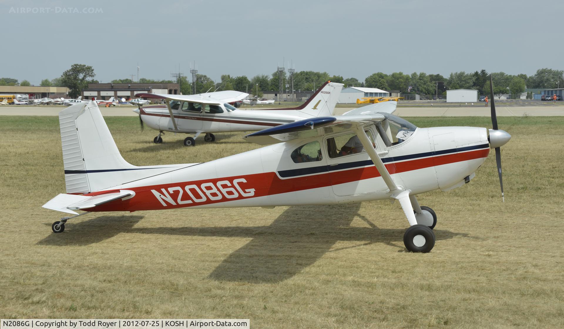 N2086G, 1958 Cessna 182A Skylane C/N 51386, Airventure 2012