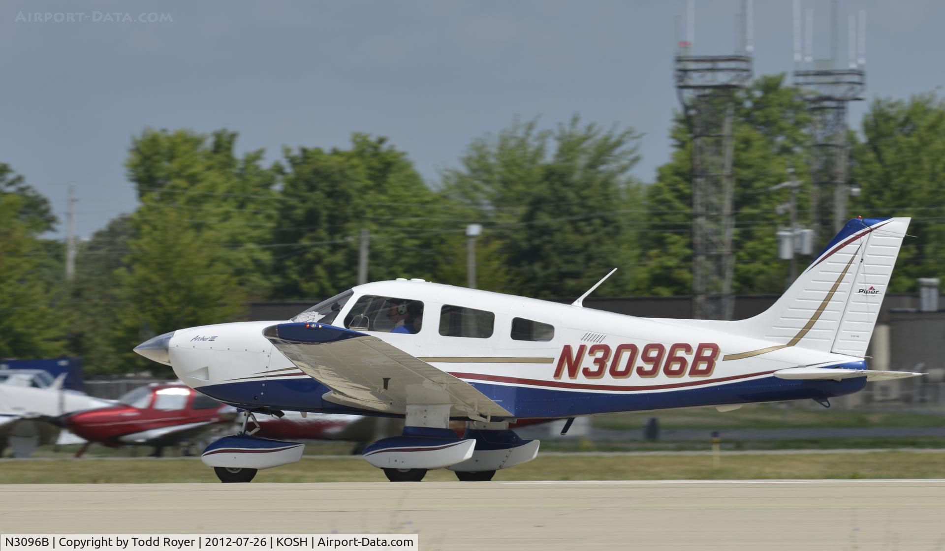 N3096B, 2004 Piper PA-28-181 C/N 2843601, Airventure 2012