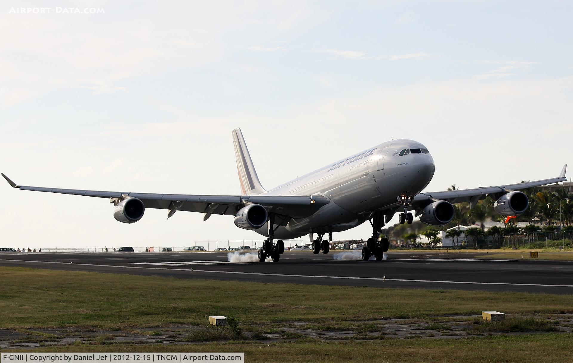 F-GNII, 2001 Airbus A340-313X C/N 399, F-GNII