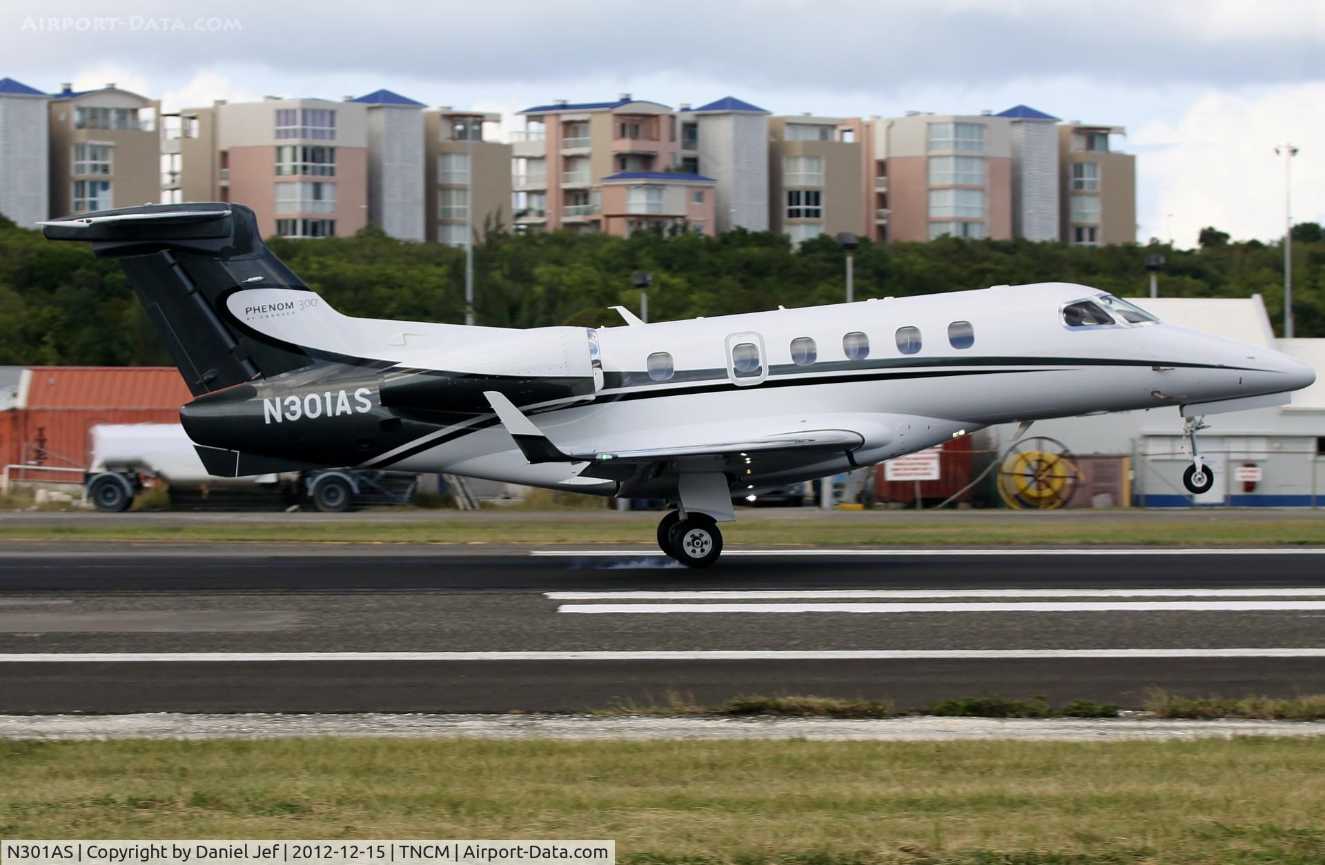 N301AS, 2012 Embraer EMB-505 Phenom 300 C/N 50500119, N301AS