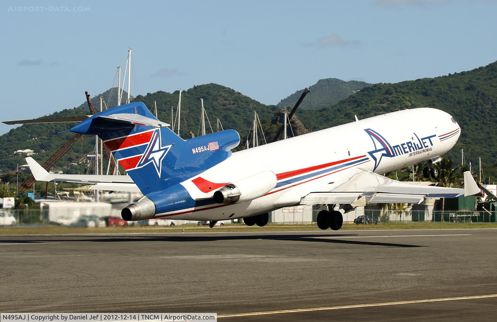 N495AJ, 1975 Boeing 727-233F C/N 20937, N495AJ