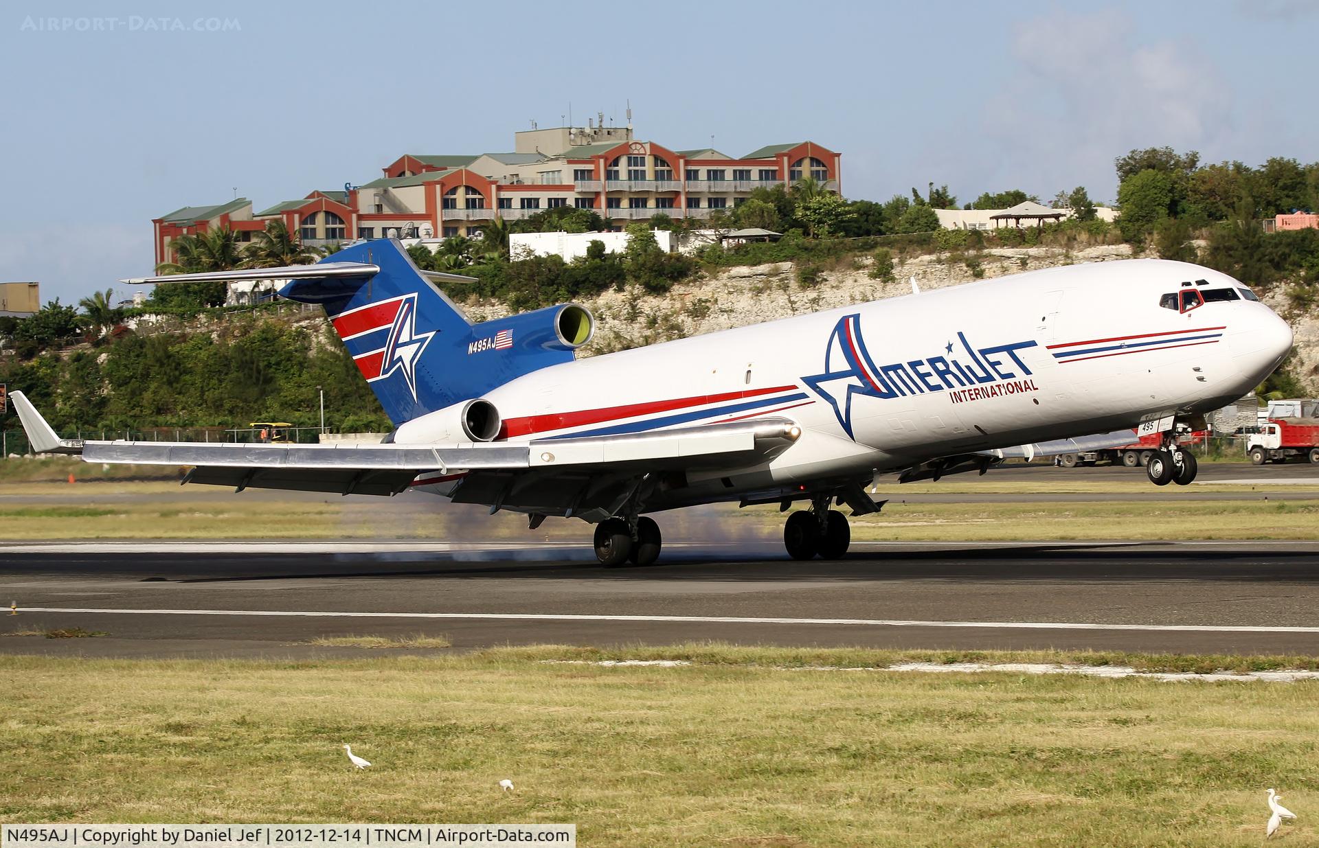 N495AJ, 1975 Boeing 727-233F C/N 20937, N495AJ