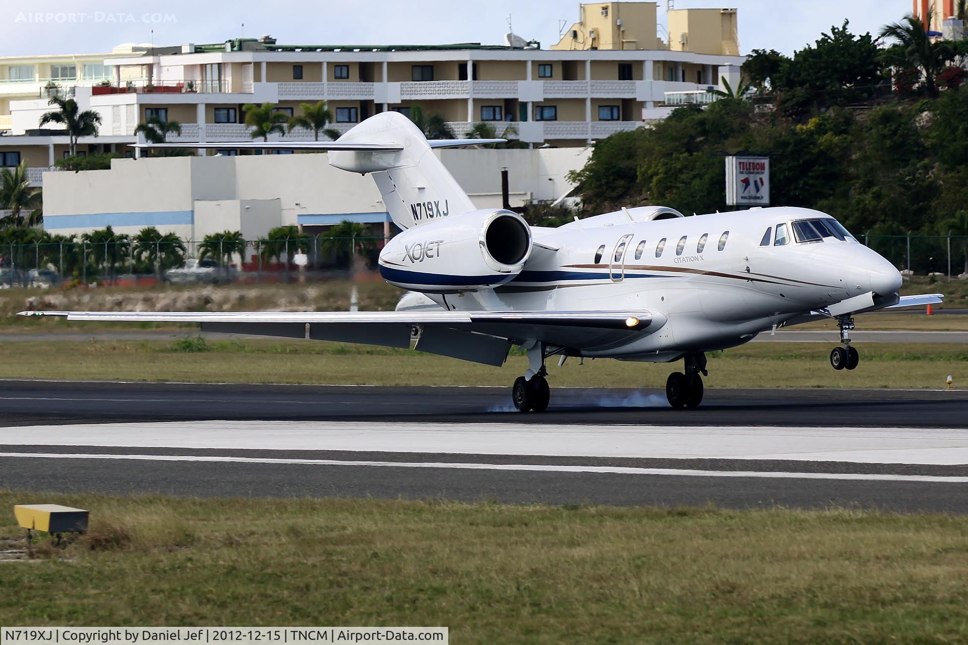 N719XJ, 2002 Cessna 750 Citation X Citation X C/N 750-0179, N719XJ